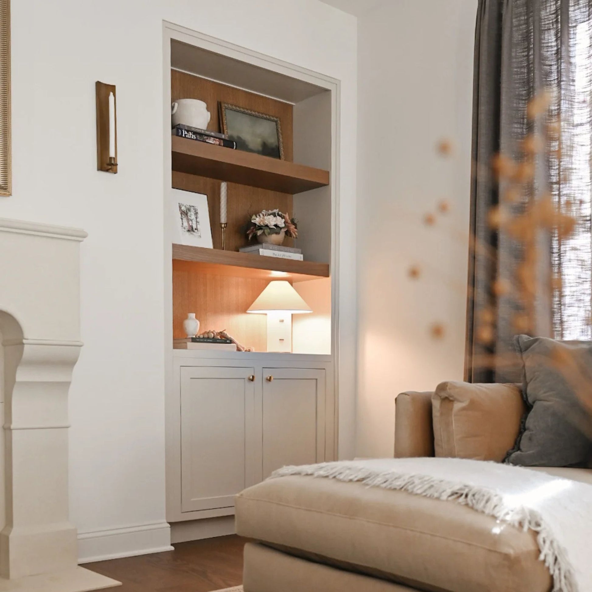 Troy Lighting - Bond 15" Table Lamp, Patina Brass Finish | Bees Lighting