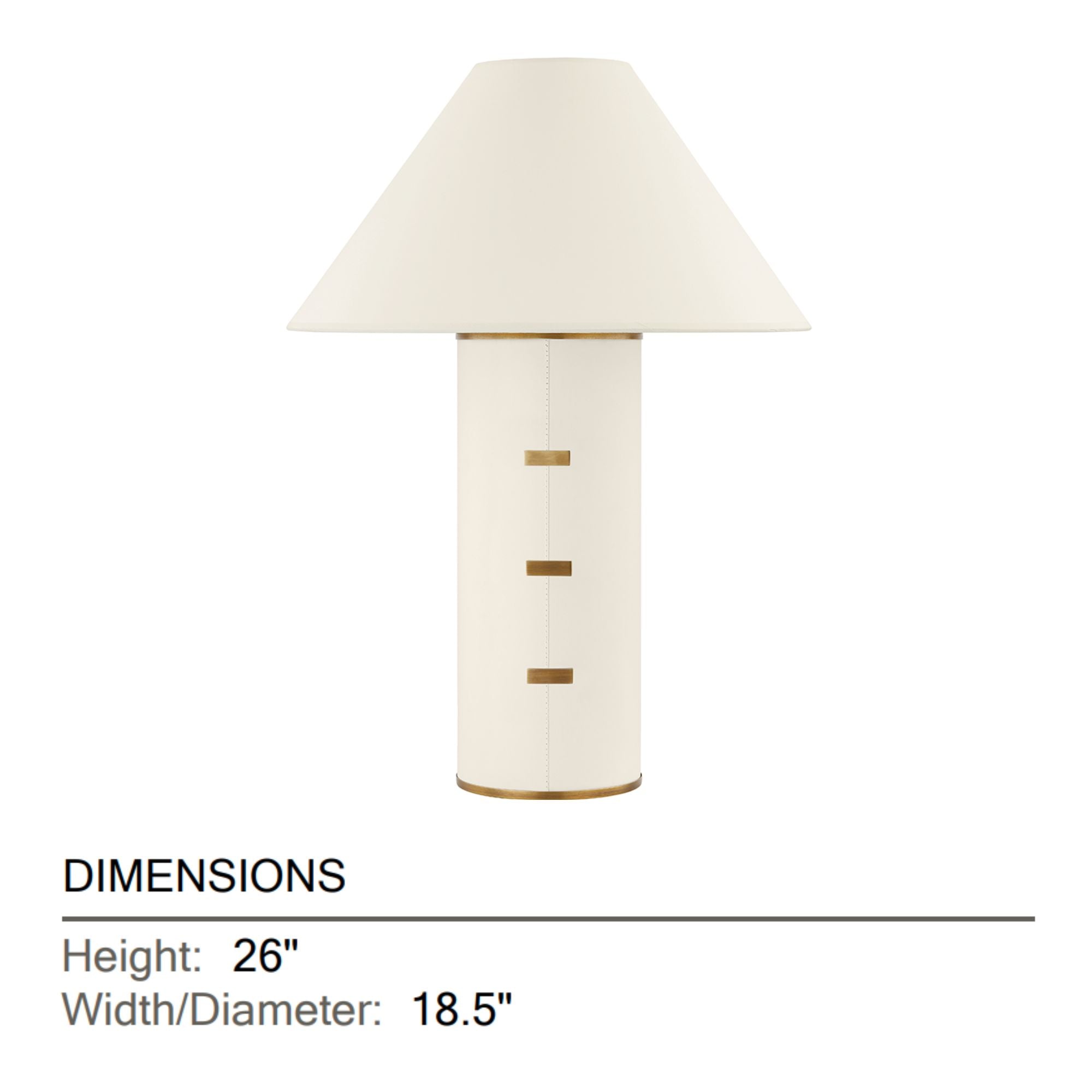 Troy Lighting - Bond 26" Table Lamp, Patina Brass Finish | Bees Lighting