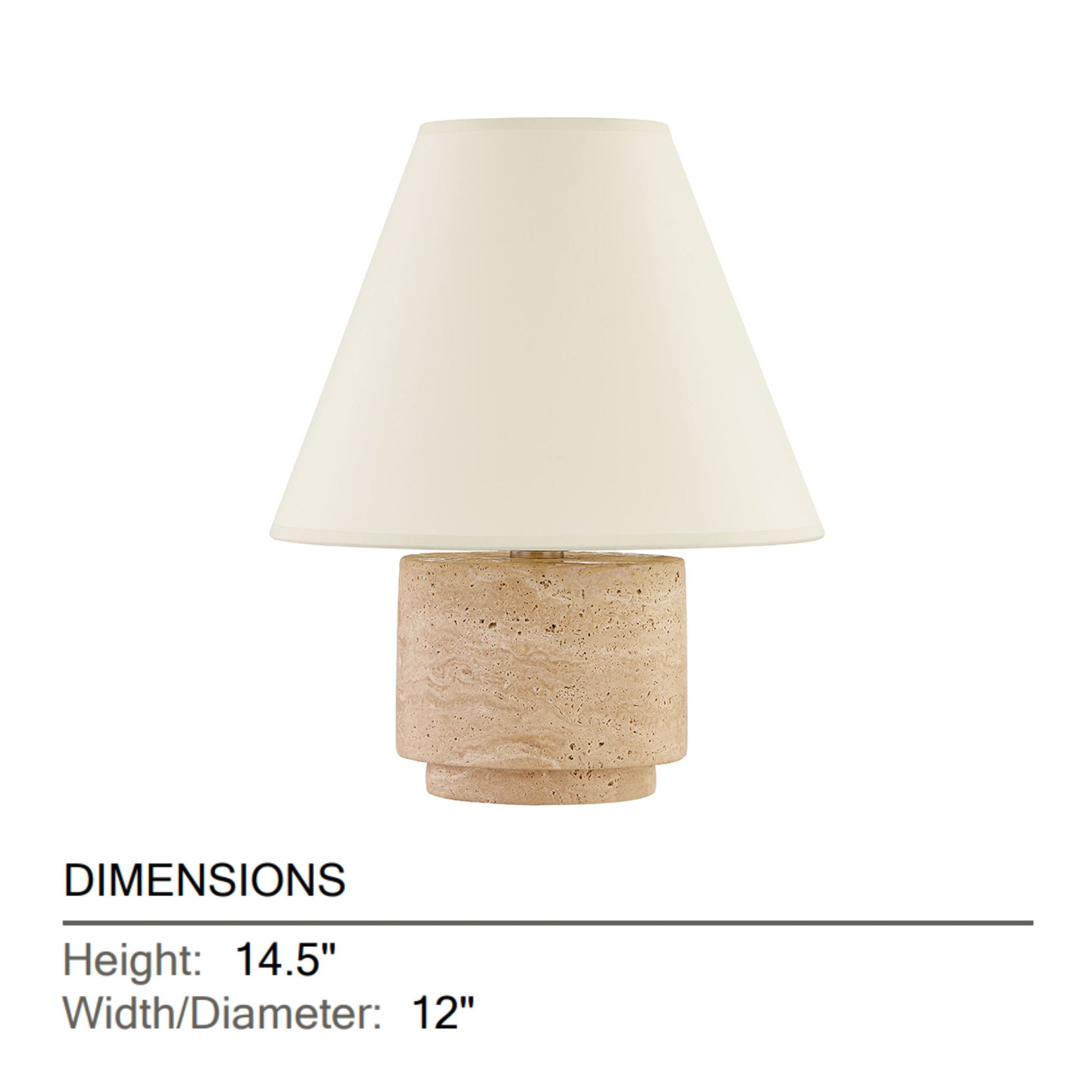 Troy Lighting - Bronte 15" Table Lamp, Patina Brass Finish | Bees Lighting