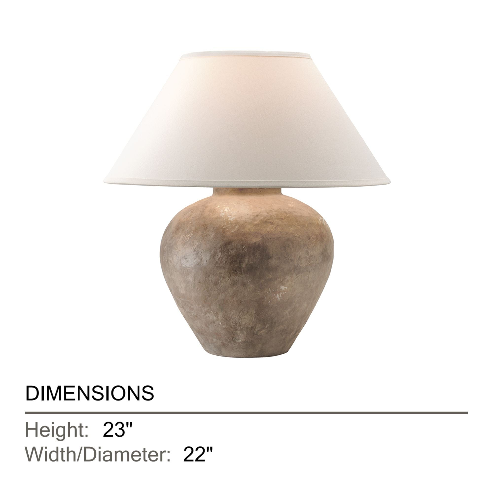 Troy Lighting - Calabria 23" Table Lamp, Sienna Finish | Bees Lighting