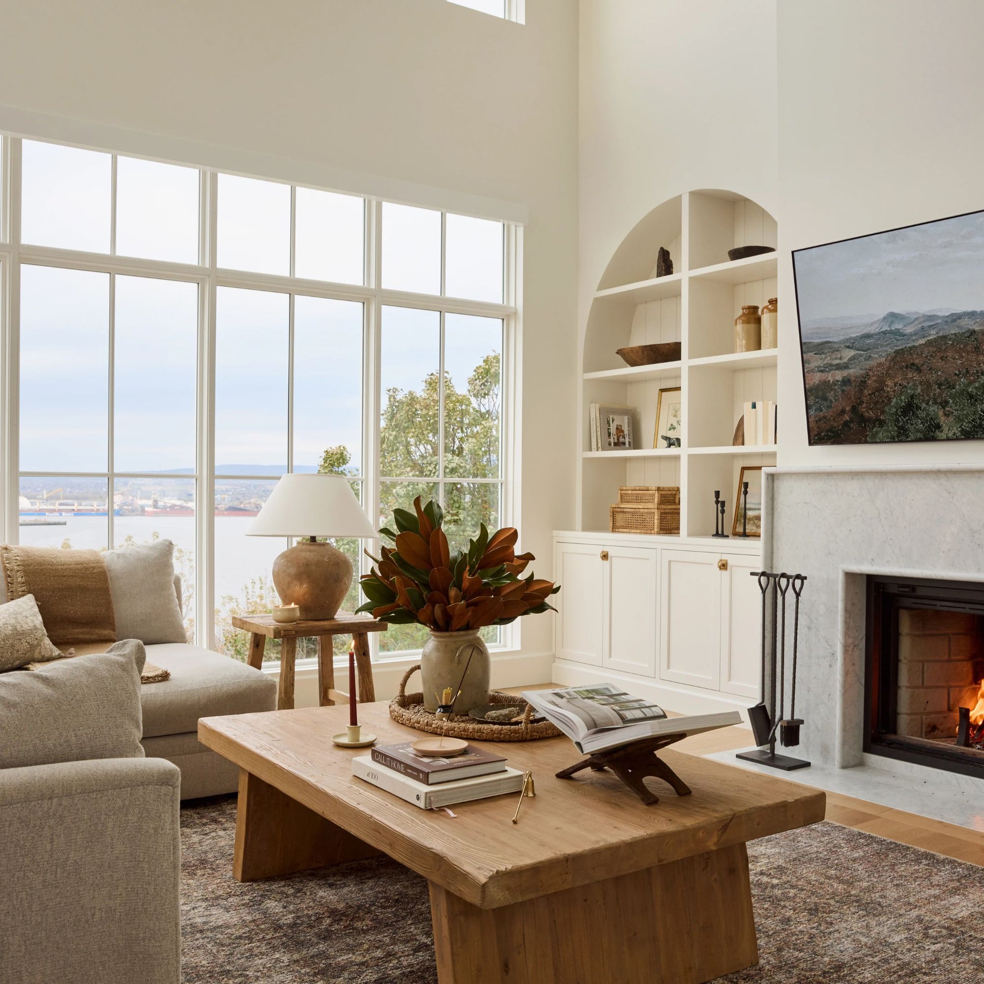 Troy Lighting - Calabria 23" Table Lamp, Sienna Finish | Bees Lighting