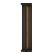 Calla 30" LED Outdoor Wall Sconce, Texture Black Finish