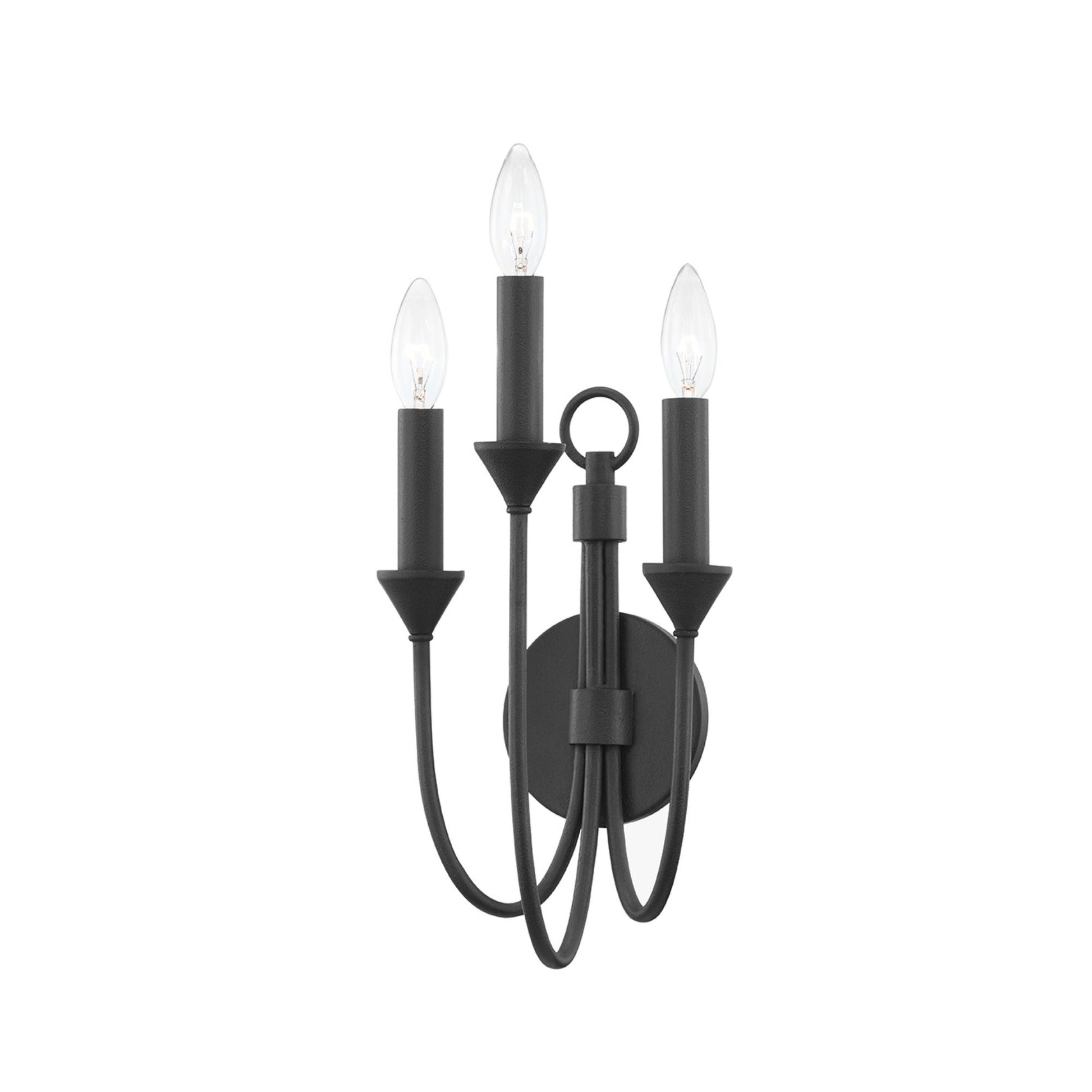 Troy Lighting - Cate Armed Sconce | Bees Lighting