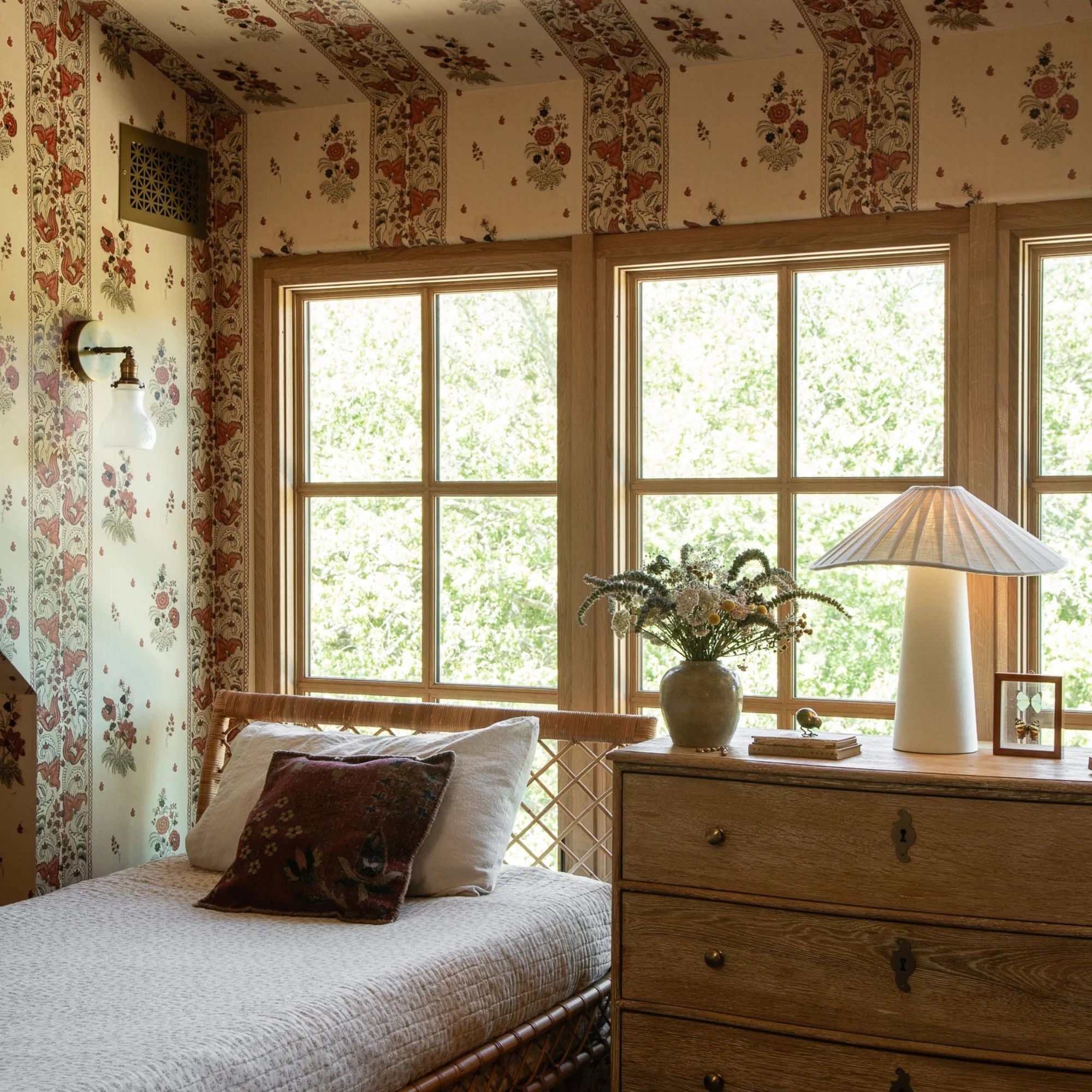 Troy Lighting - Chanterelle 19" Table Lamp, Patina Brass Finish | Bees Lighting