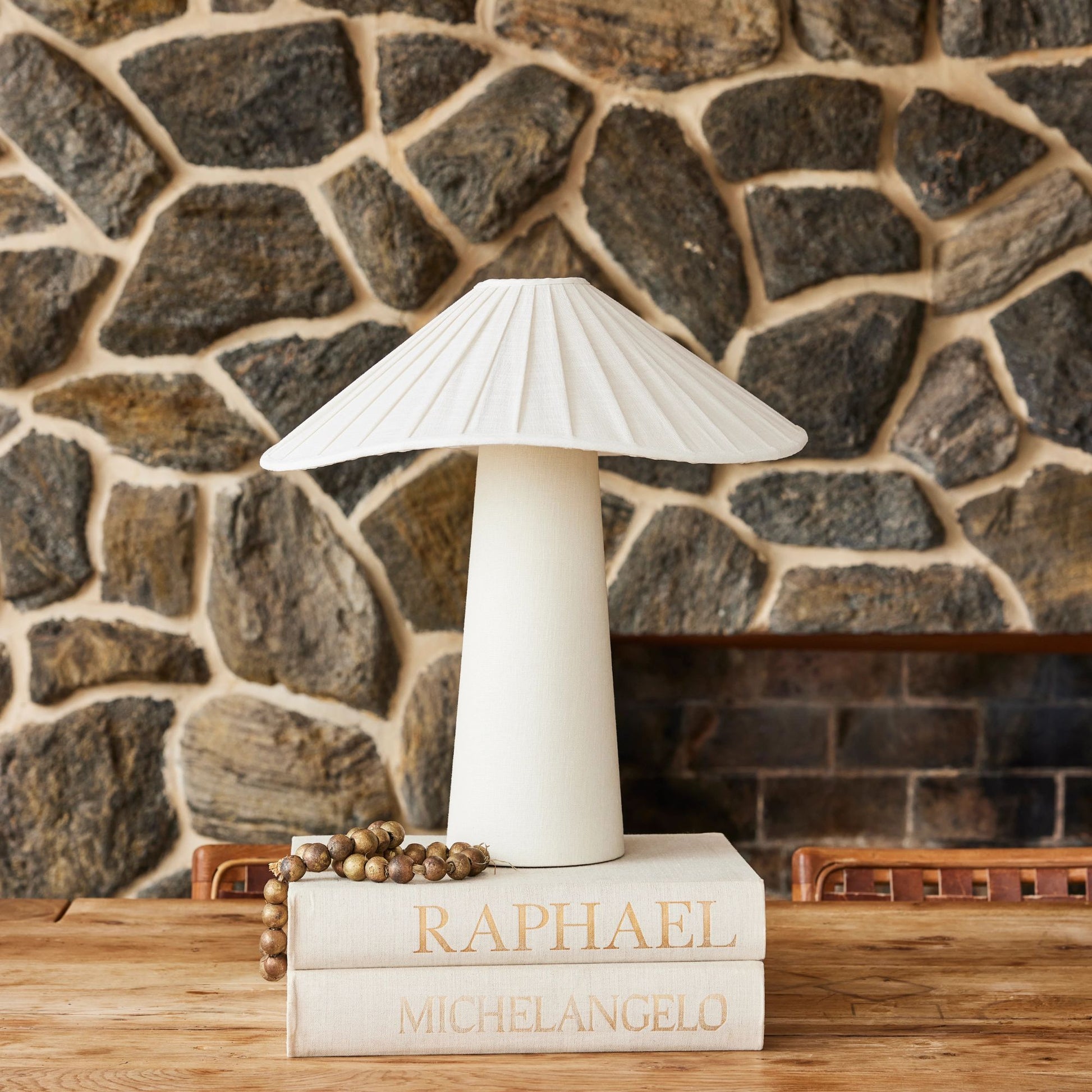 Troy Lighting - Chanterelle 19" Table Lamp, Patina Brass Finish | Bees Lighting
