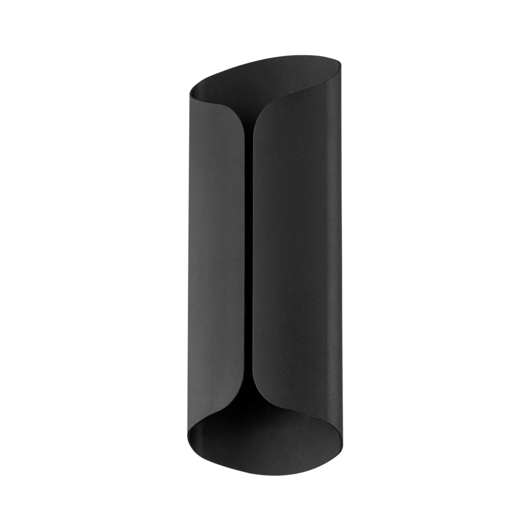 Cole 20" LED Outdoor Wall Sconce, Textured Black Finish