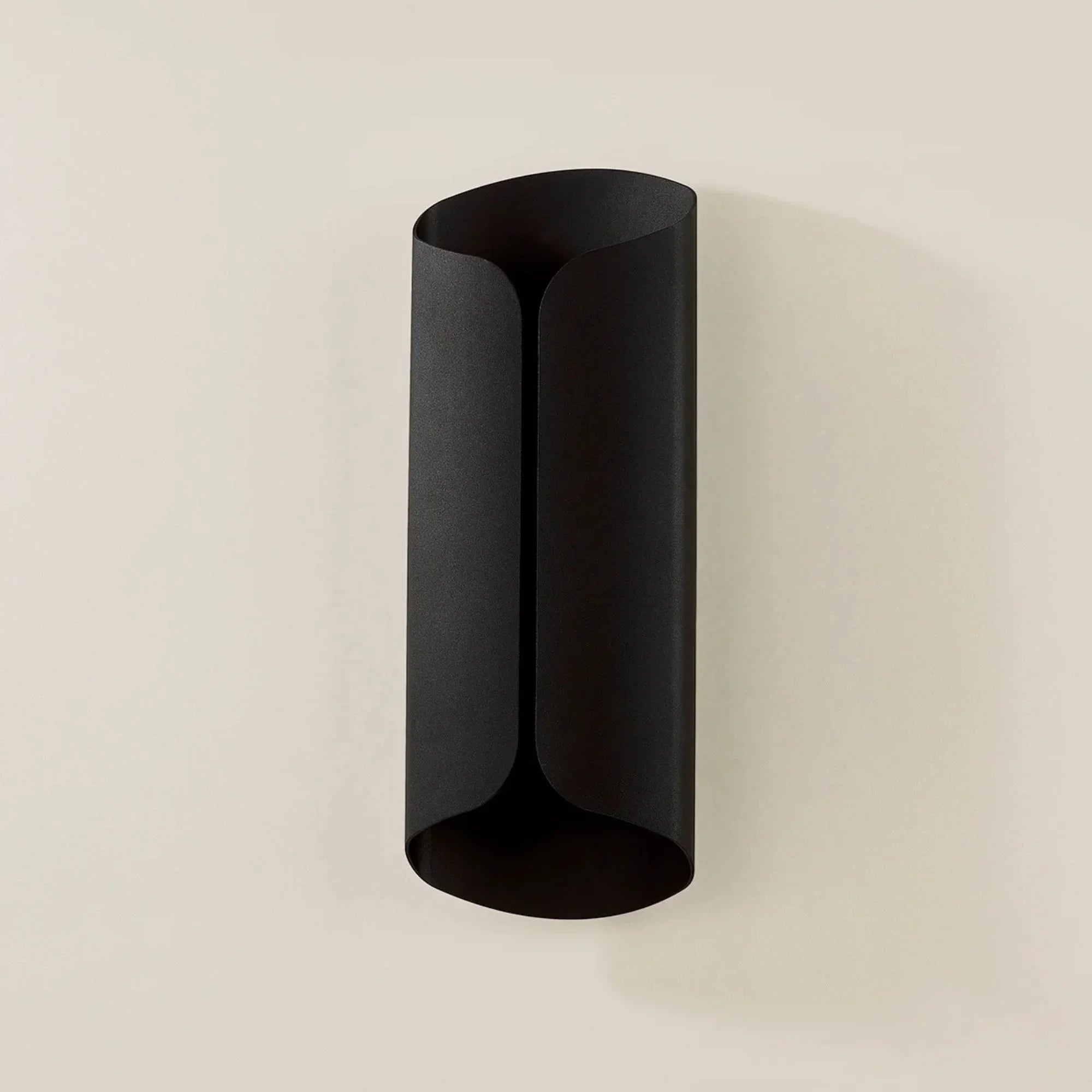 Cole 20" LED Outdoor Wall Sconce, Textured Black Finish