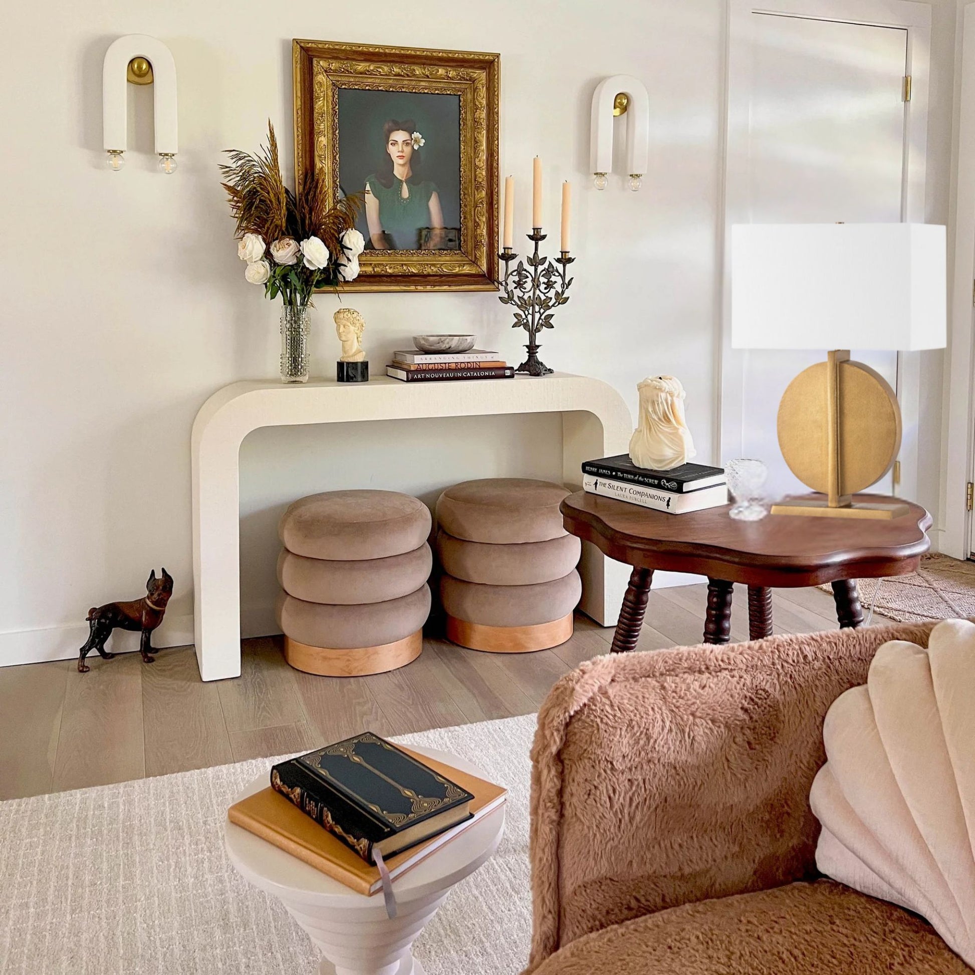 Troy Lighting - Colma Table Lamp Patina Brass Finish | Bees Lighting