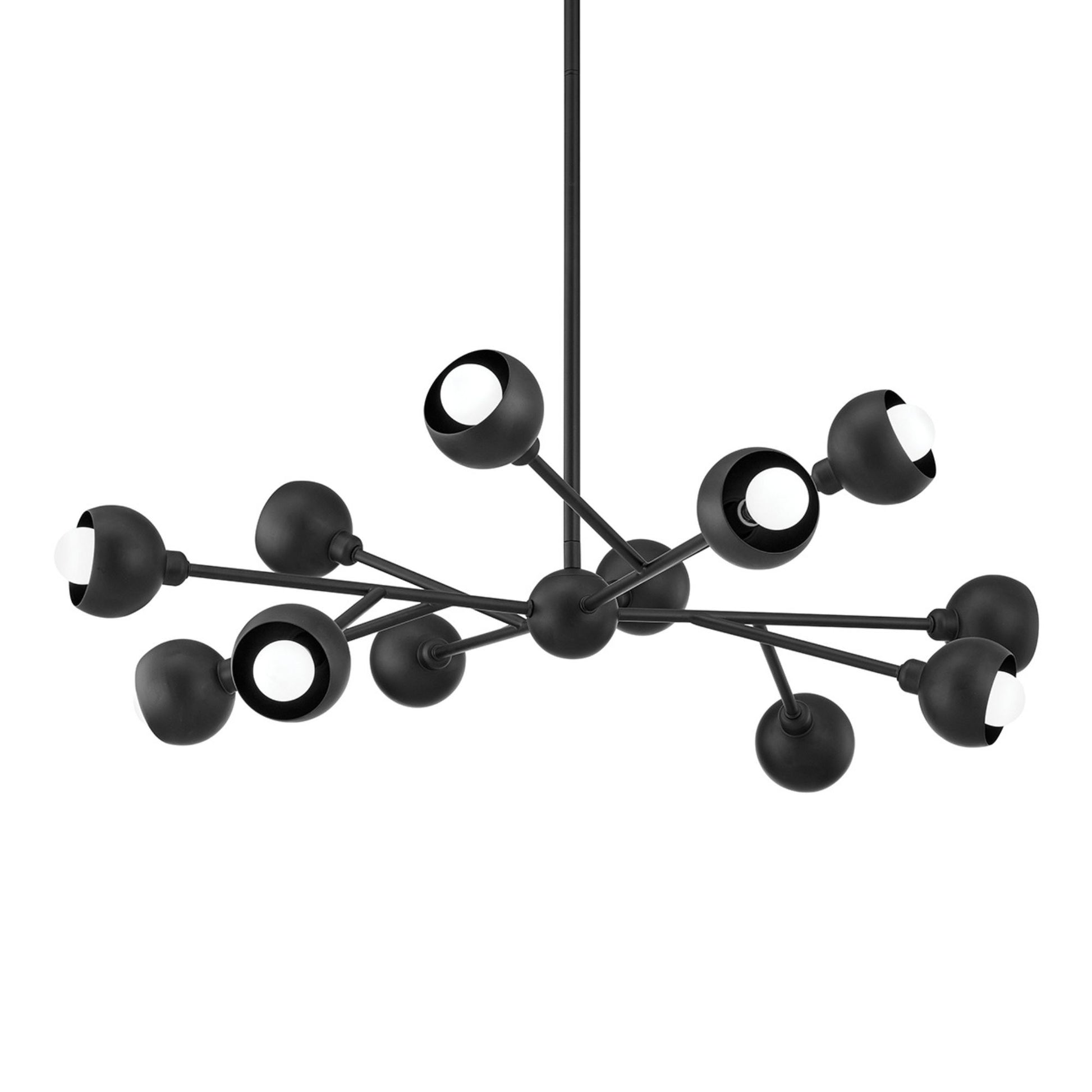 Troy Lighting - Colt Chandelier Black finish | Bees Lighting
