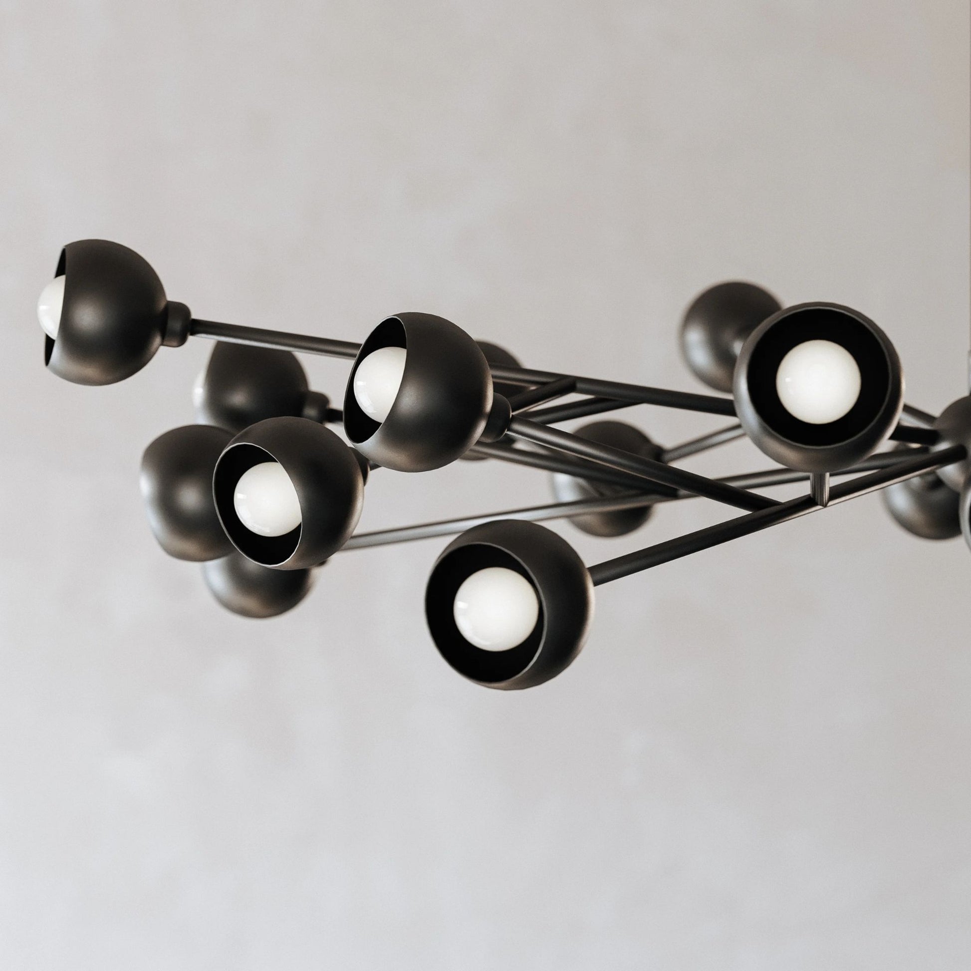 Troy Lighting - Colt 24 Lights Chandelier Black finish | Bees Lighting