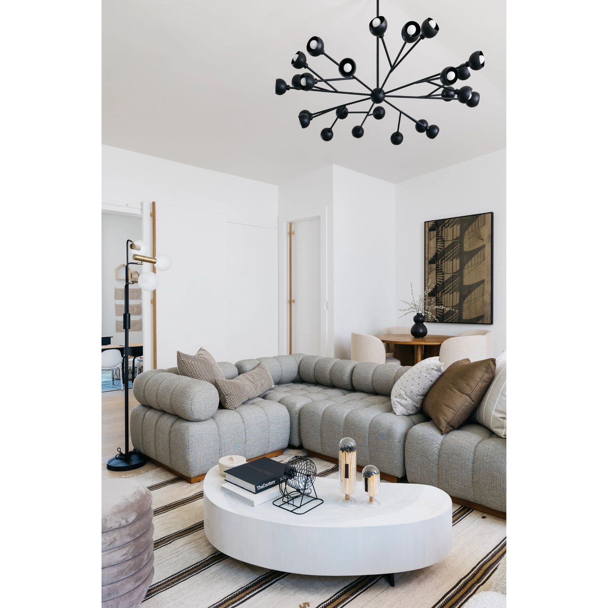 Troy Lighting - Colt 24 Lights Chandelier Black finish | Bees Lighting