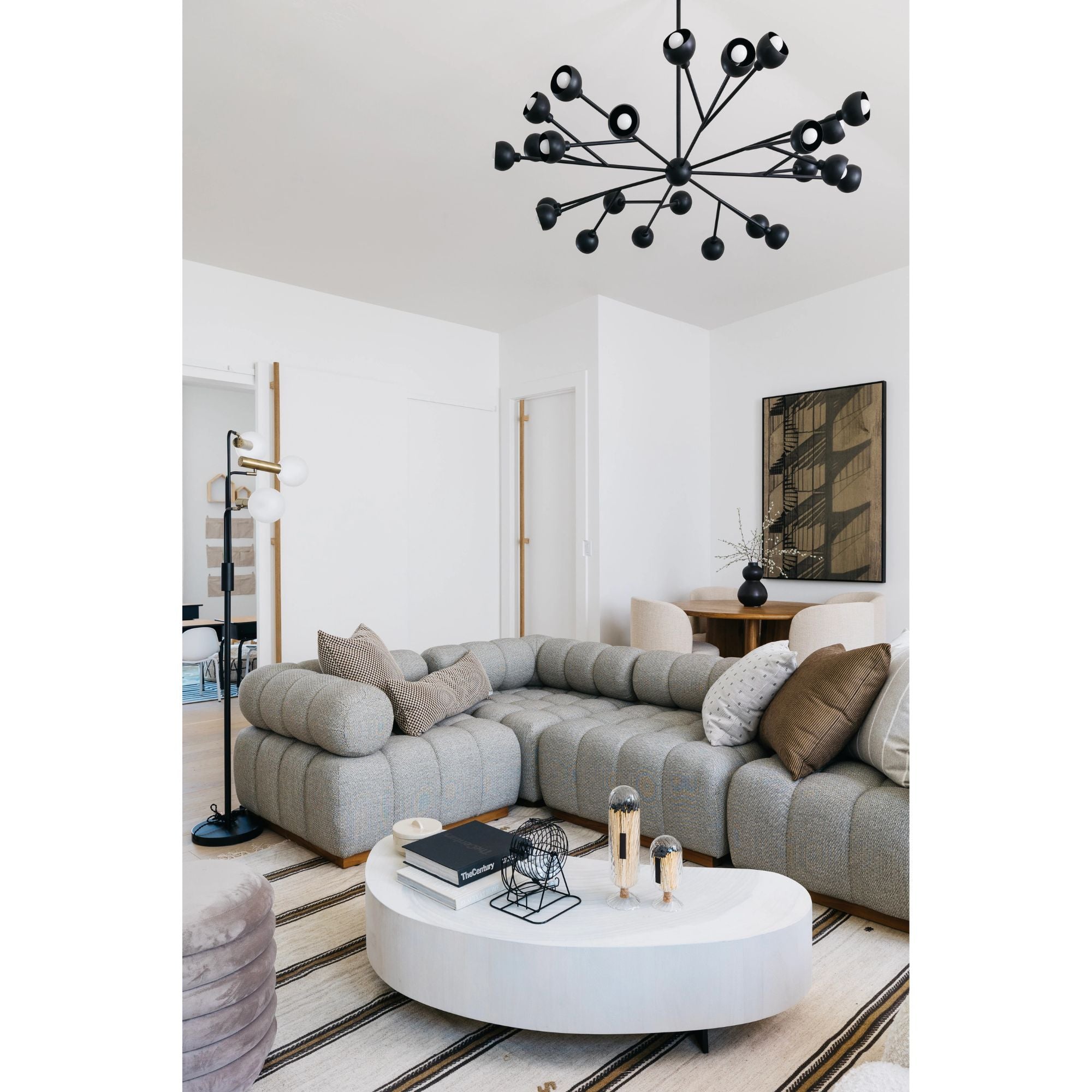 Troy Lighting - Colt 24 Lights Chandelier Black finish | Bees Lighting