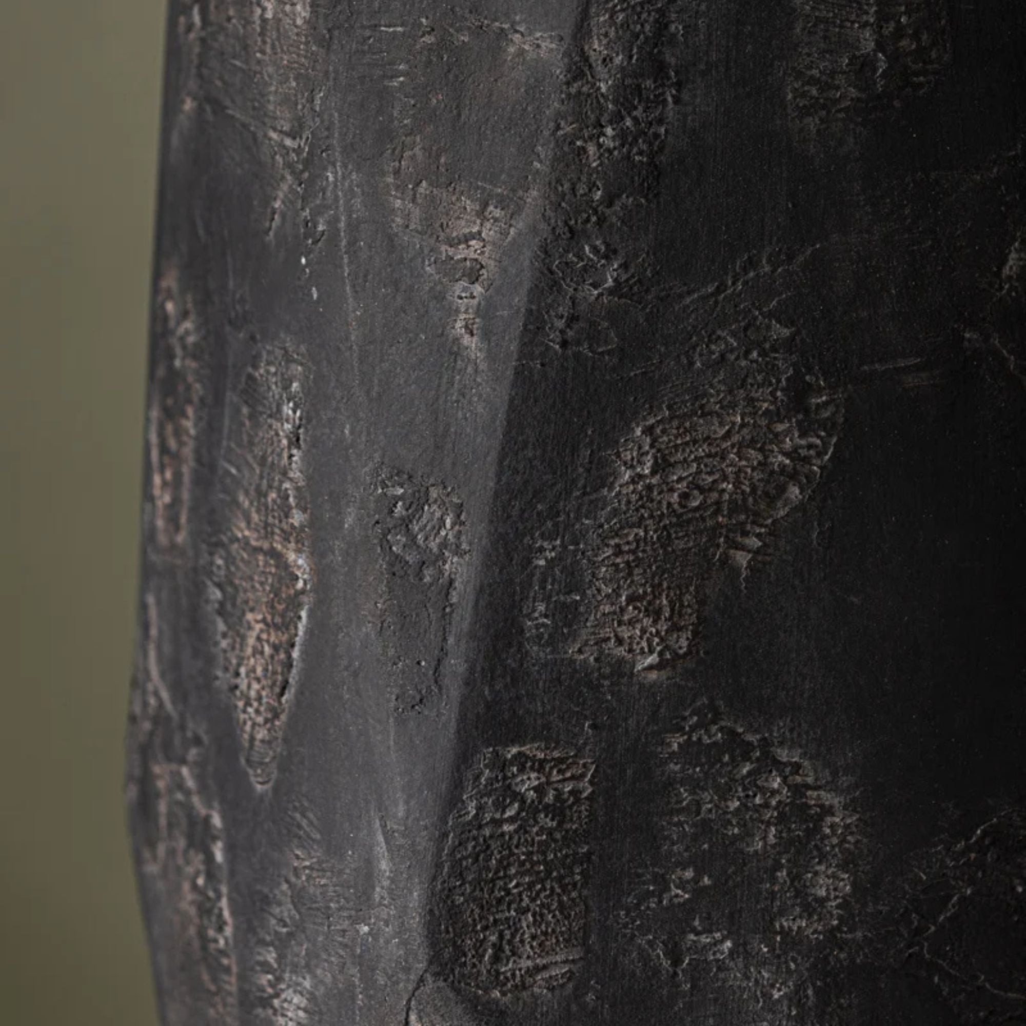 Coronado 29" Table Lamp, Patina Brass/Ceramic Ash Black Finish