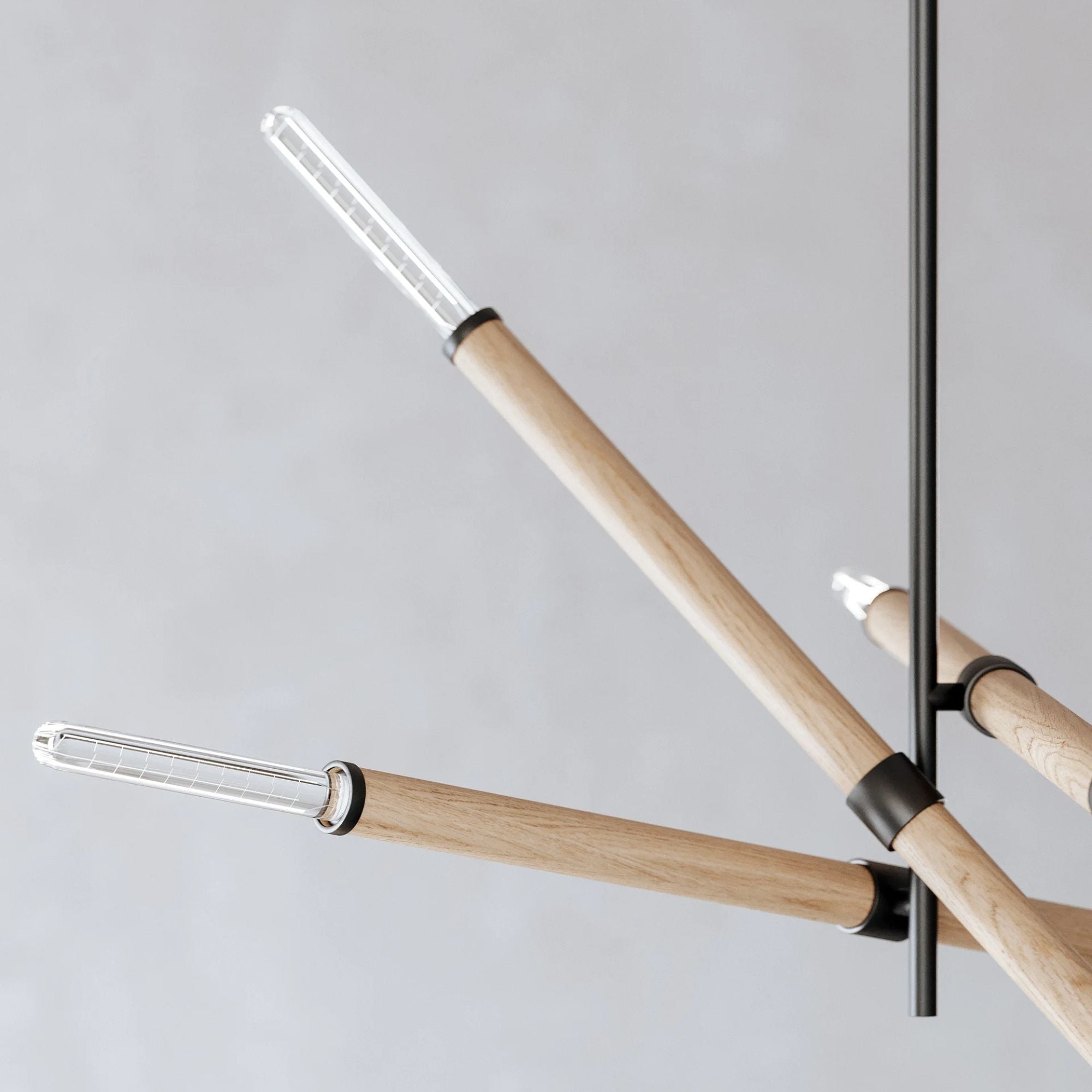 Troy Lighting - Cruiz 51" 6-Light Chandelier, Soft Black Finish | Bees Lighting