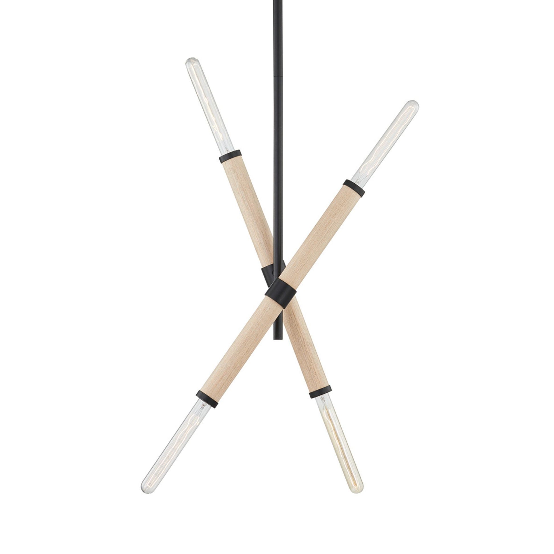 Troy Lighting - Cruiz Chandelier Black finish | Bees Lighting