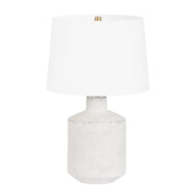Troy Lighting - Dallas 24" Table Lamp, Patina Brass/Ceramic Artifact White Finish | Bees Lighting