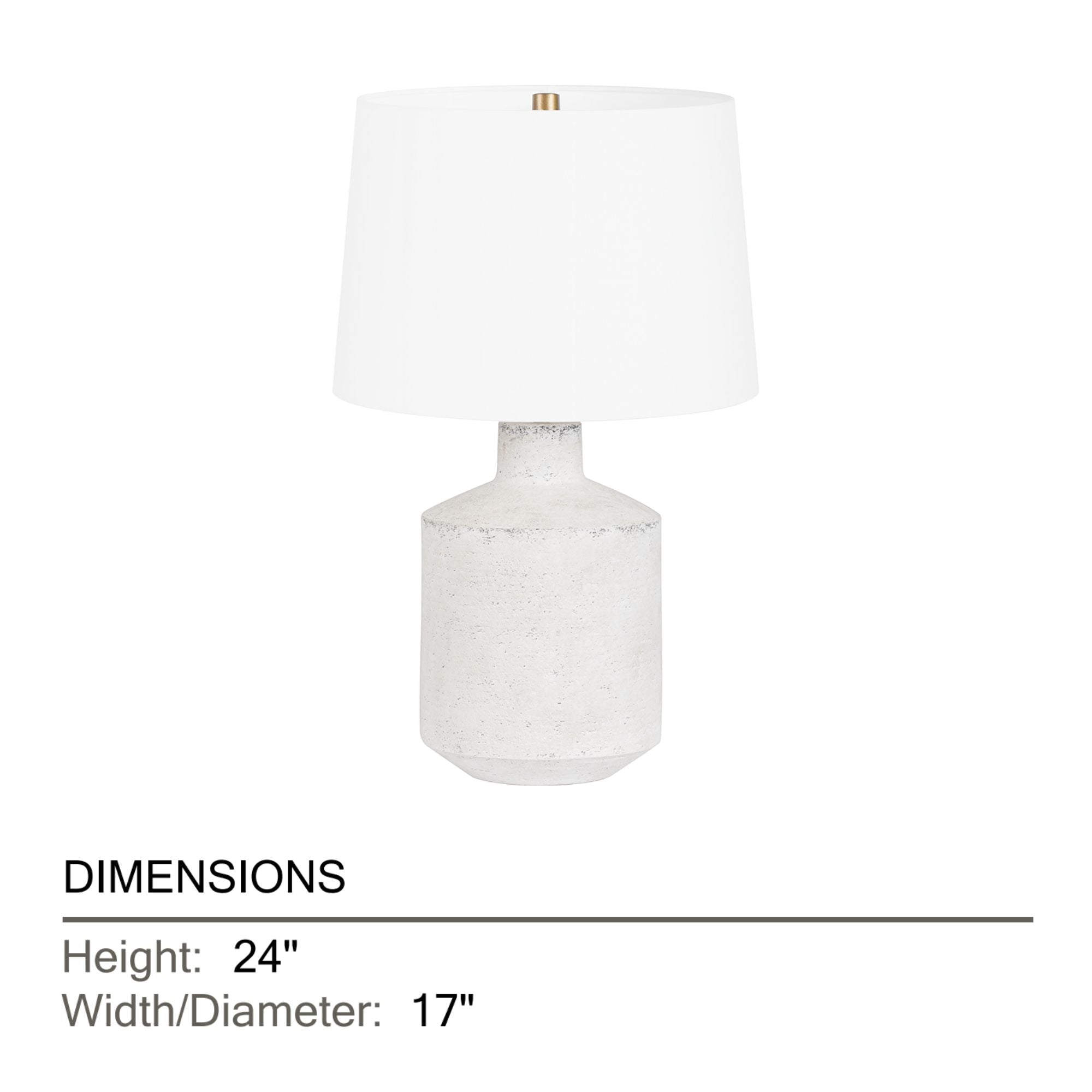 Troy Lighting - Dallas 24" Table Lamp, Patina Brass/Ceramic Artifact White Finish | Bees Lighting