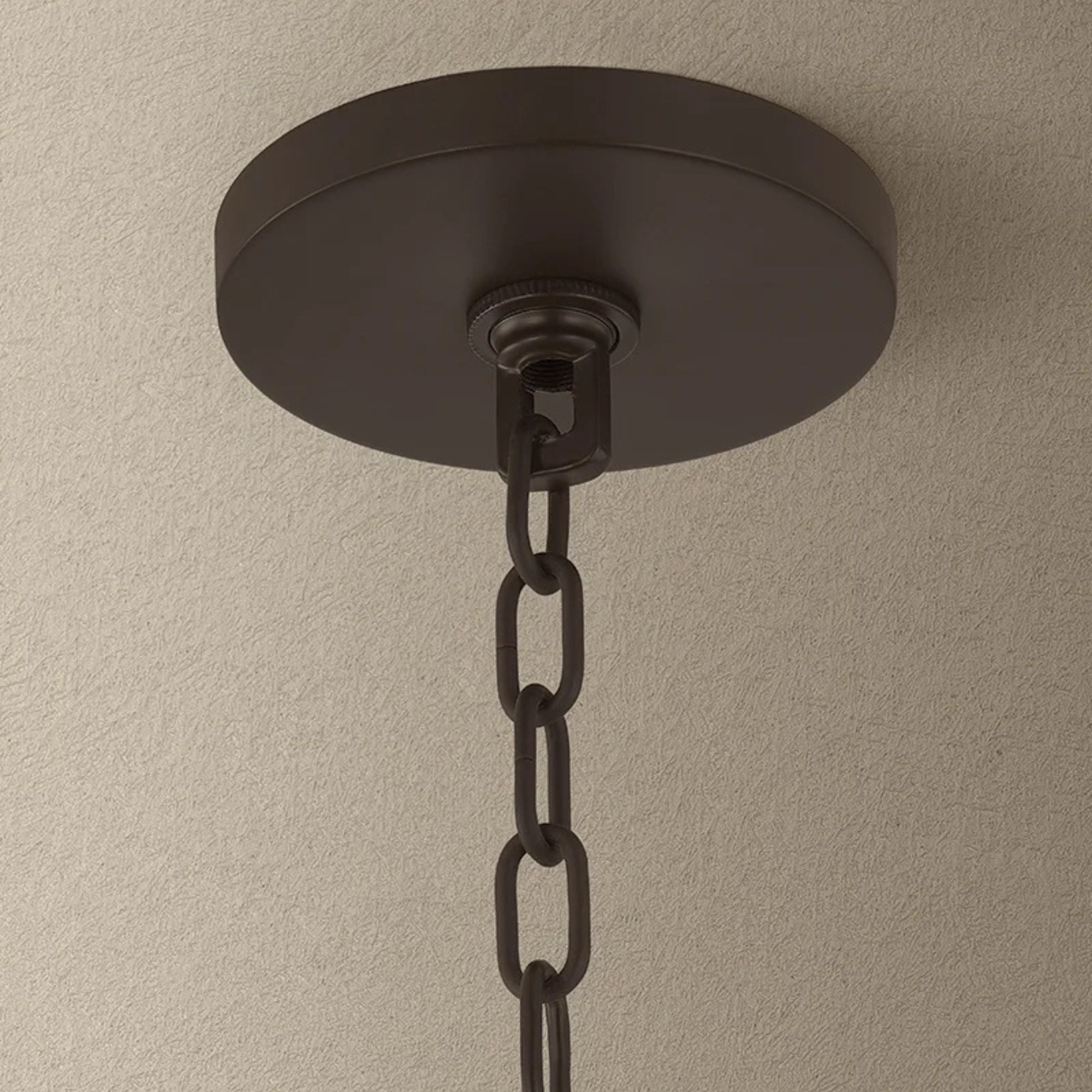 Troy Devlin 28 in. Pendant Light, Bronze with Natural Woven All Weather Wicker Shade & Opal Matte Acrylic Globe