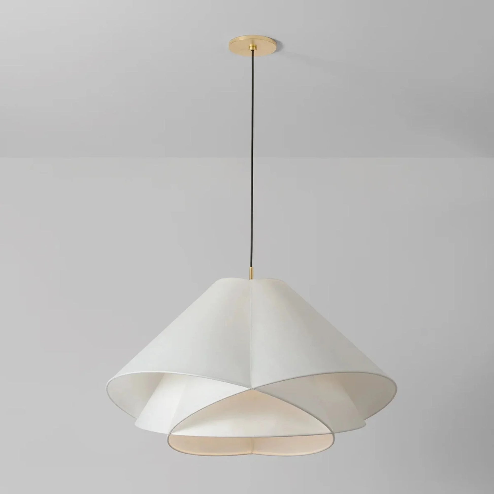 Troy Lighting - Edna 35" Pendant, Vintage Gold Leaf Finish | Bees Lighting