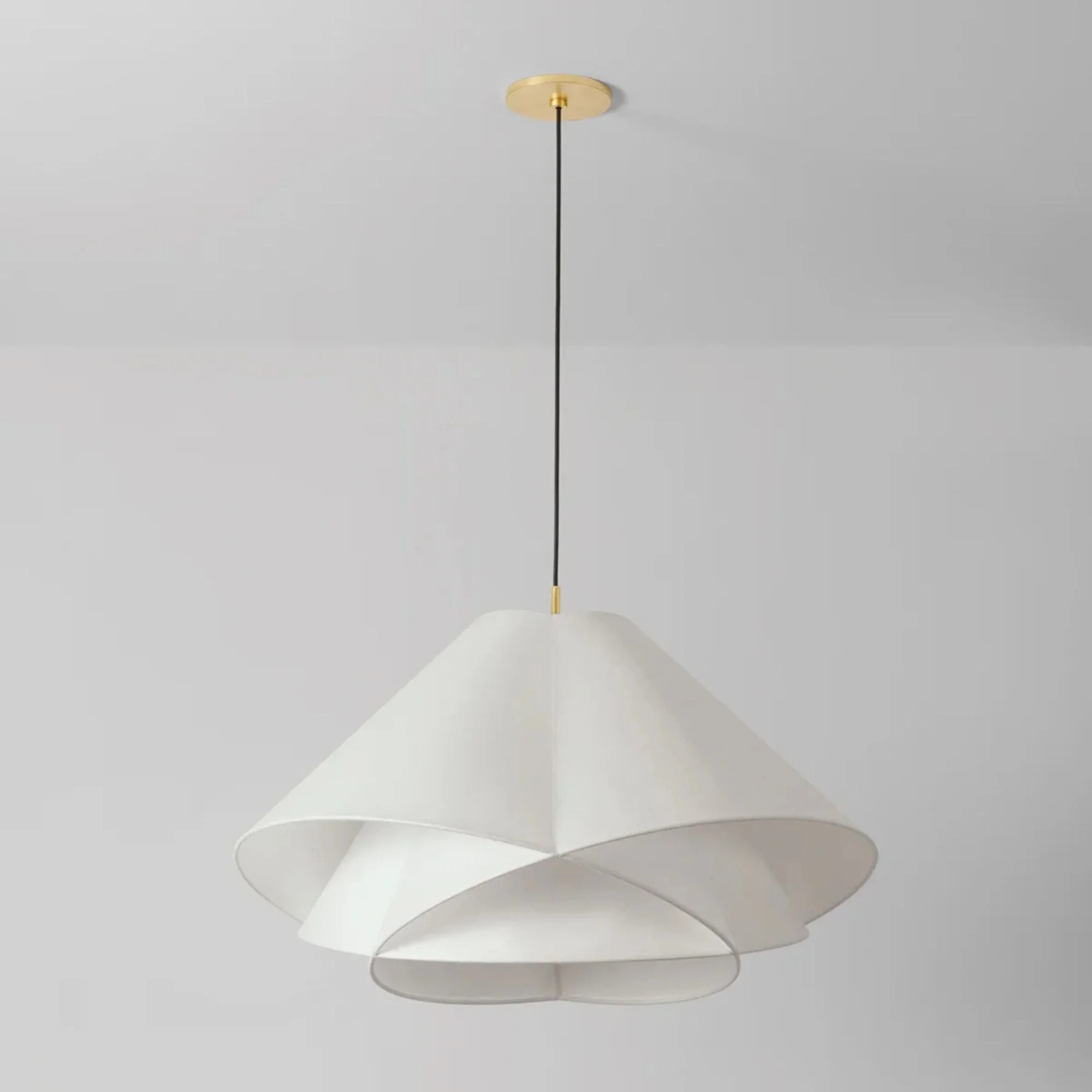 Troy Lighting - Edna 35" Pendant, Vintage Gold Leaf Finish | Bees Lighting