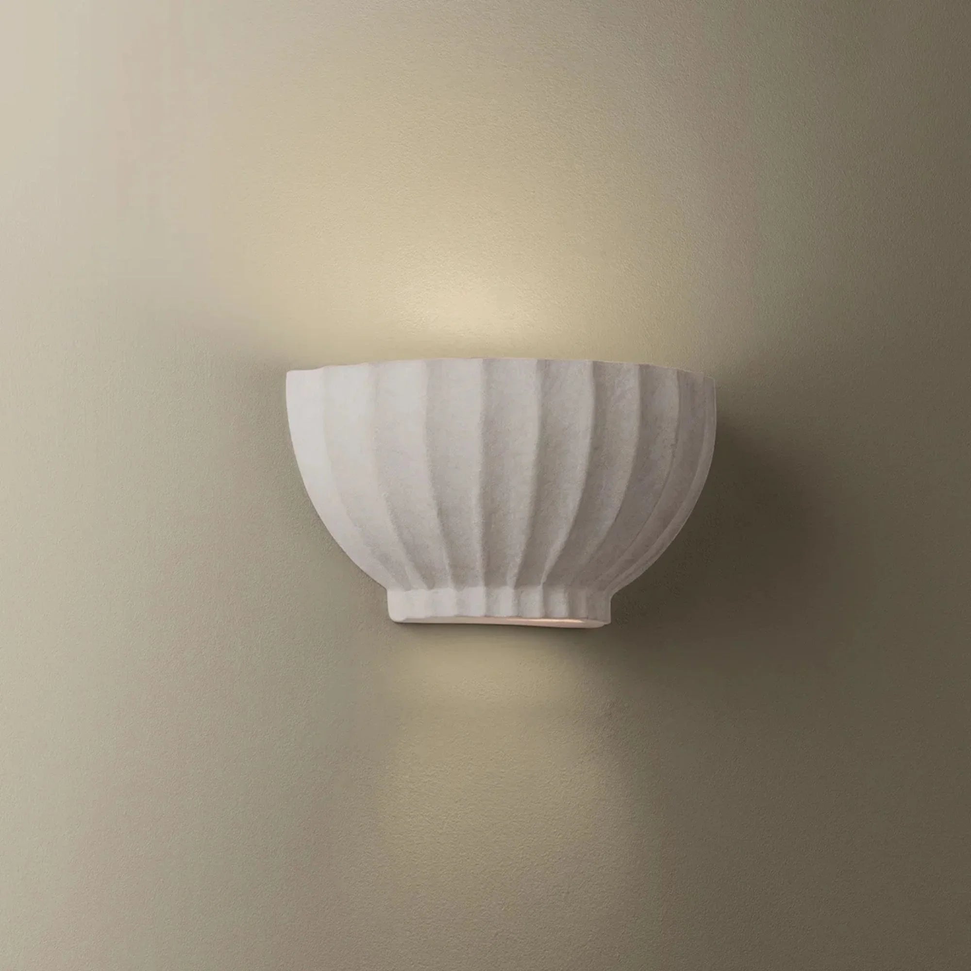 Efron 10" Wall Sconce, Soft White/Ceramic Ivory Finish