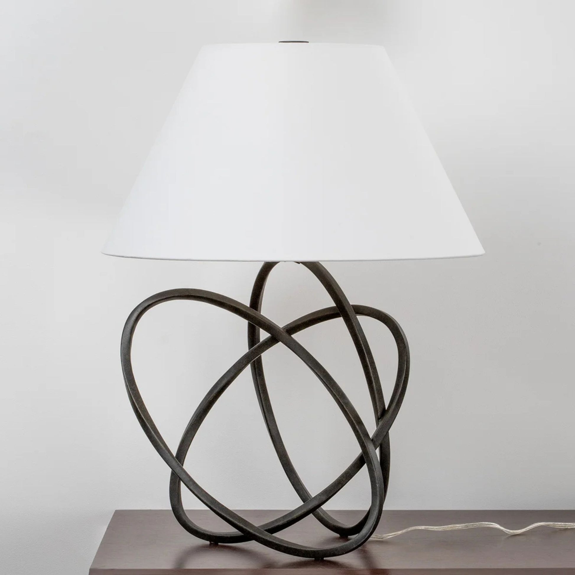 Troy Lighting - Fortuna Table Lamp French Iron Finish | Bees Lighting