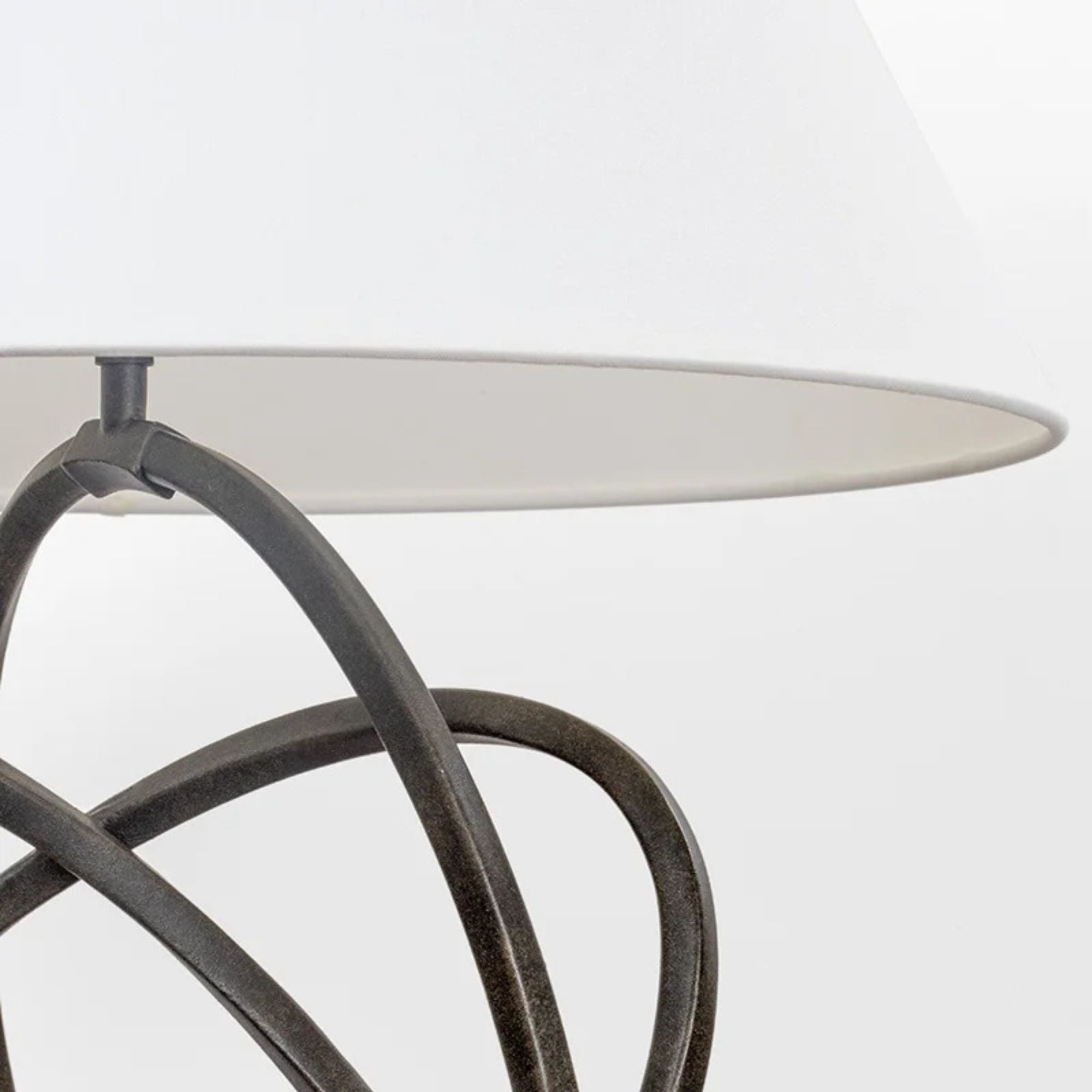 Troy Lighting - Fortuna Table Lamp French Iron Finish | Bees Lighting