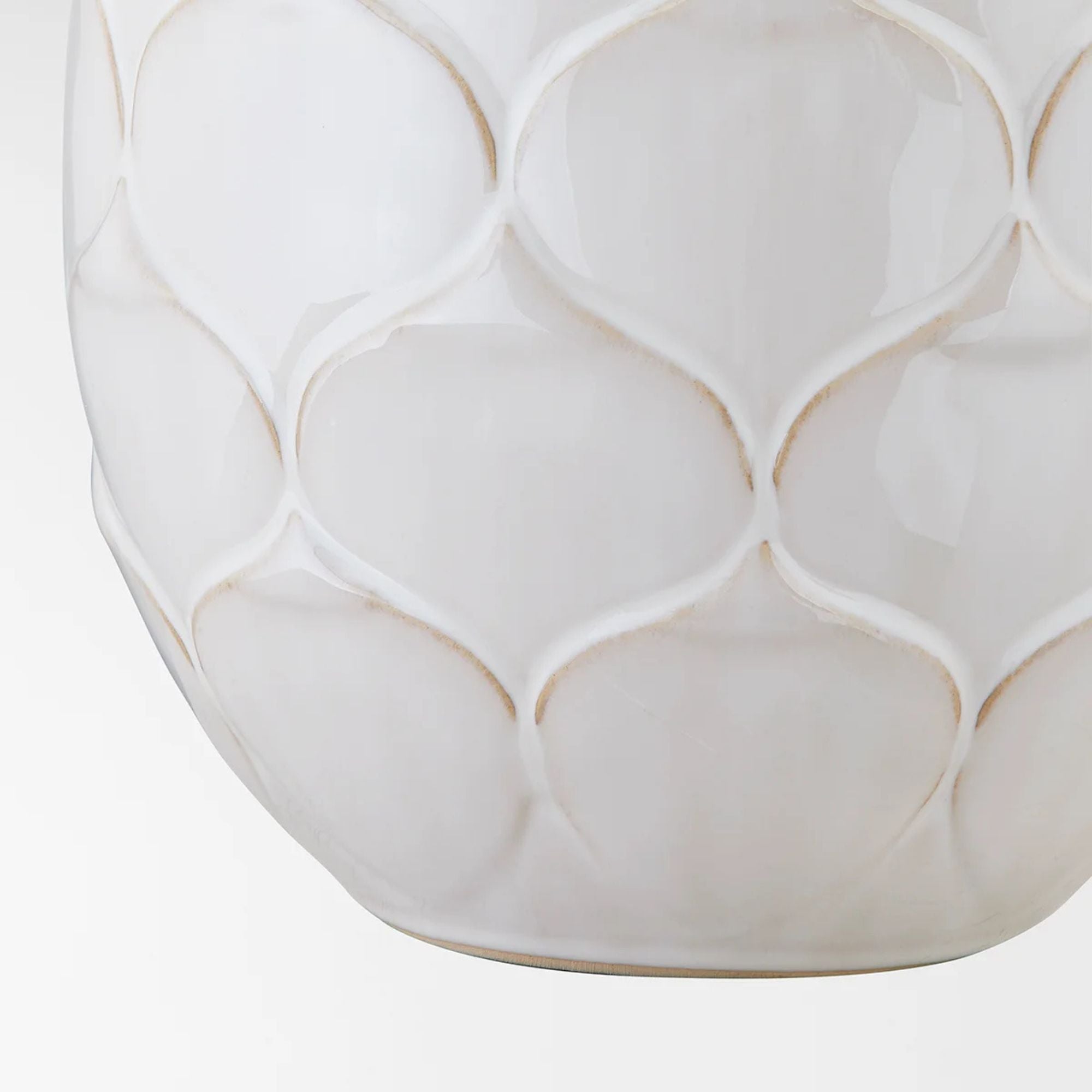 Troy Lighting - Gardena 23" Table Lamp, Patina Brass/Ceramic Reactive White Finish | Bees Lighting