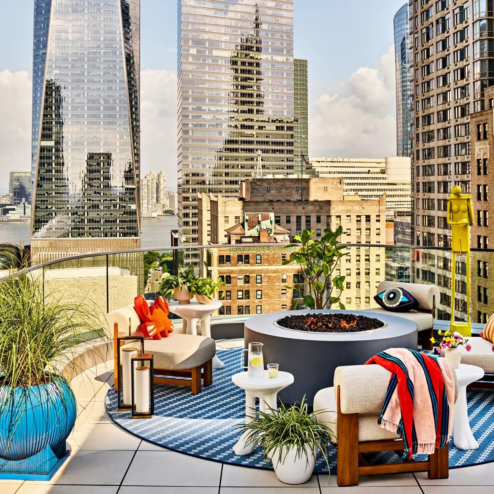 Troy Lighting - Gareth 29" LED Rechargeable Table Lamp, Patina Brass/Textured Black Finish | Bees Lighting