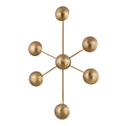 Troy Giovanni 34.75 in. Wall Sconce, Patina Brass, Integrated LED