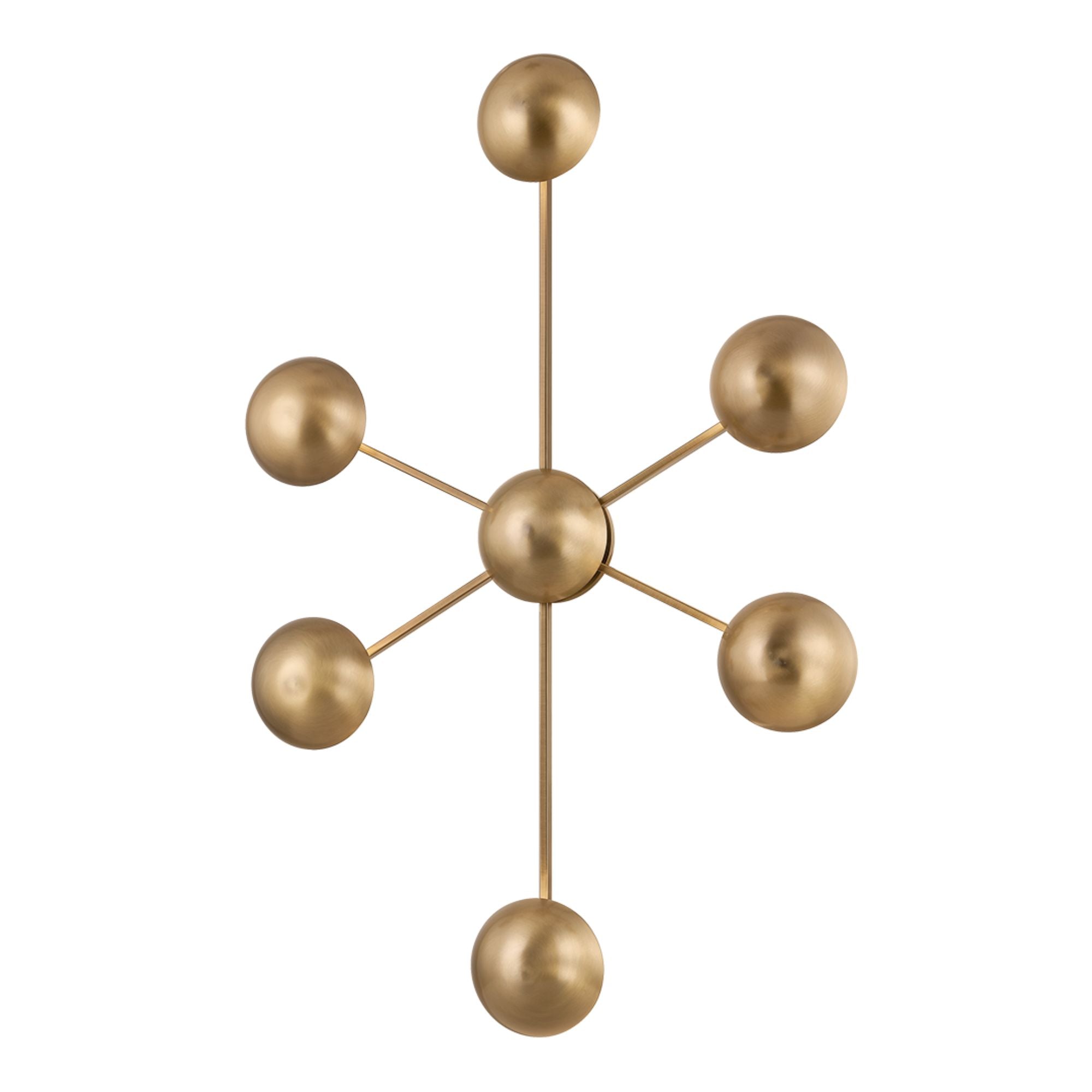 Troy Giovanni 34.75 in. Wall Sconce, Patina Brass, Integrated LED