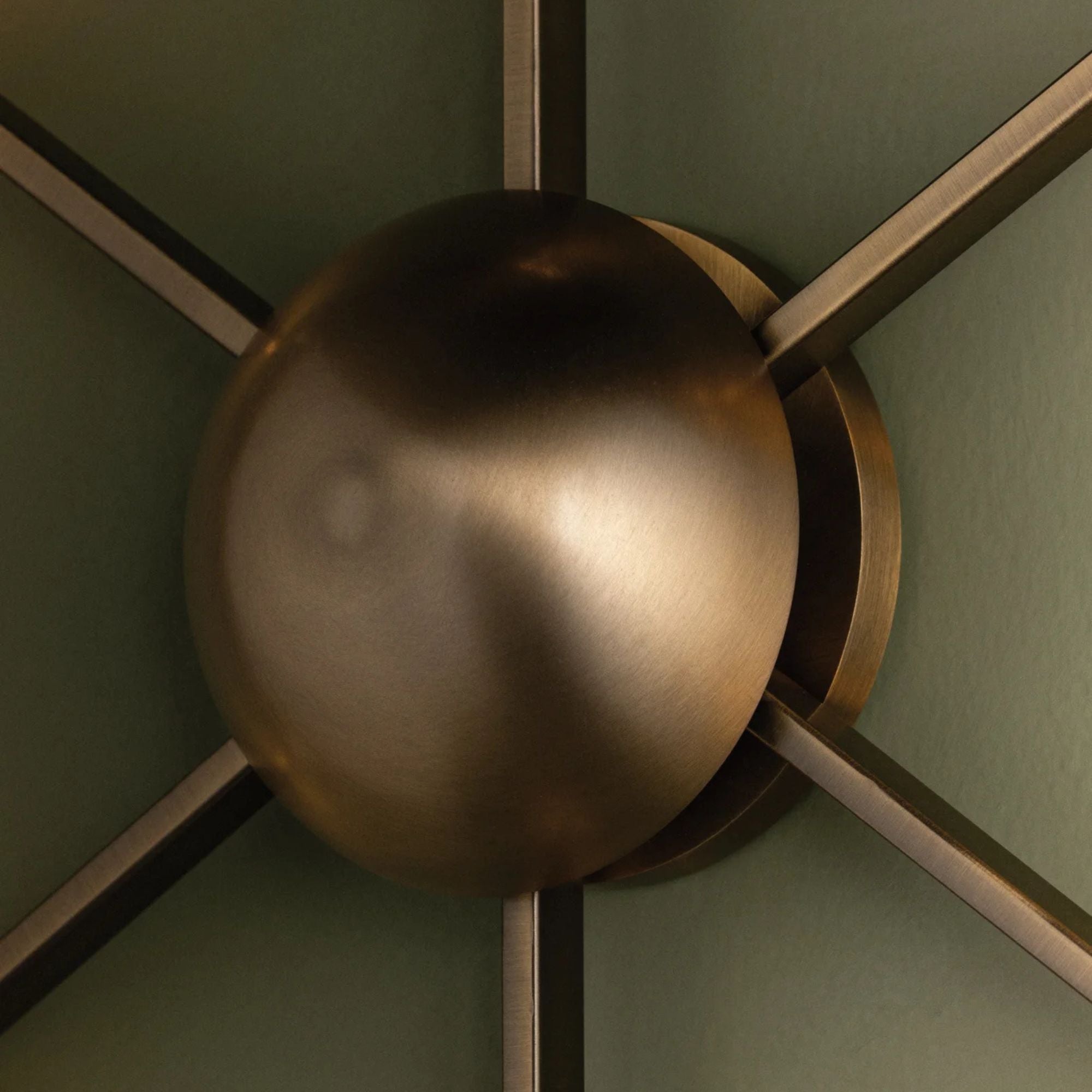 Troy Giovanni 34.75 in. Wall Sconce, Patina Brass, Integrated LED