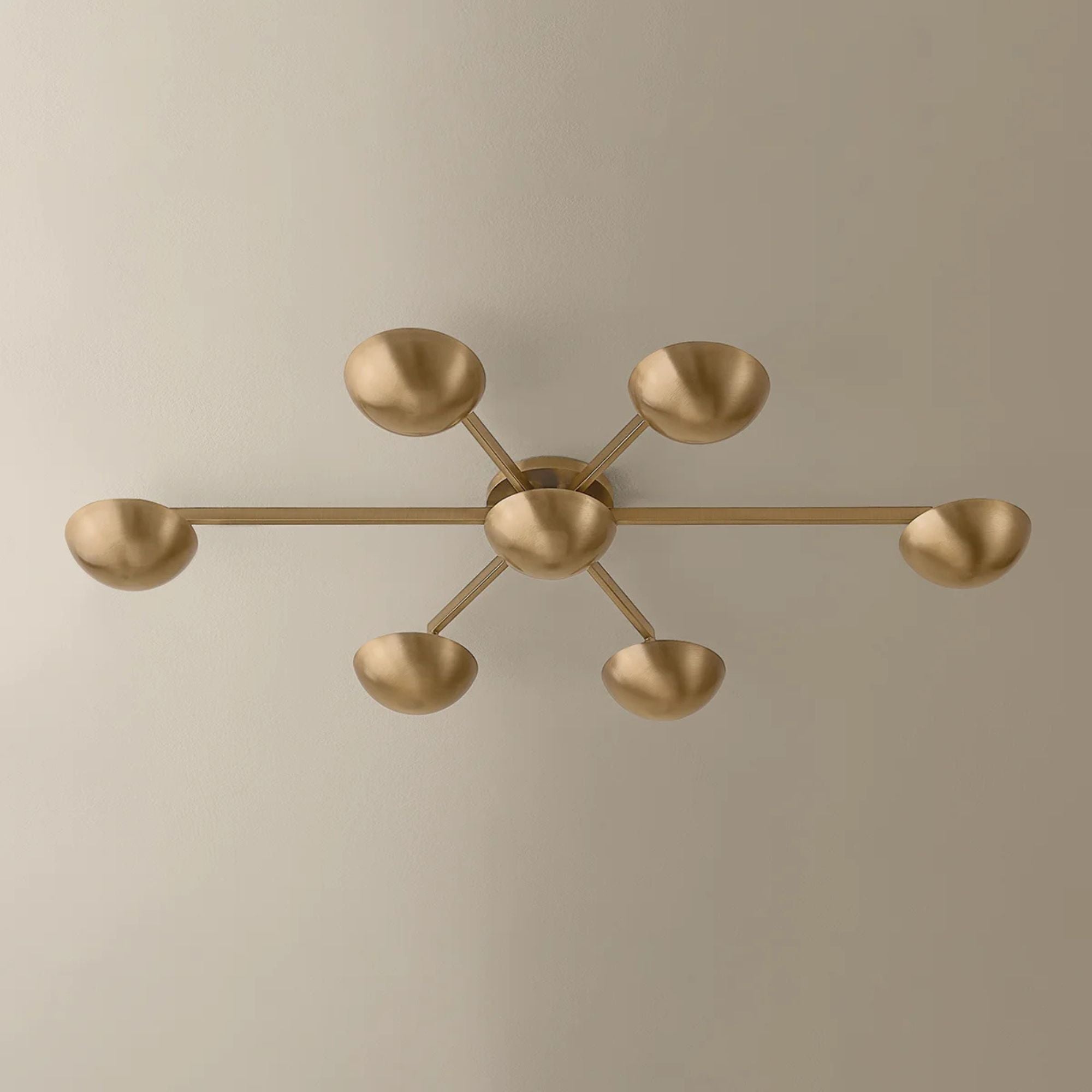 Troy Giovanni 34.75 in. Wall Sconce, Patina Brass, Integrated LED