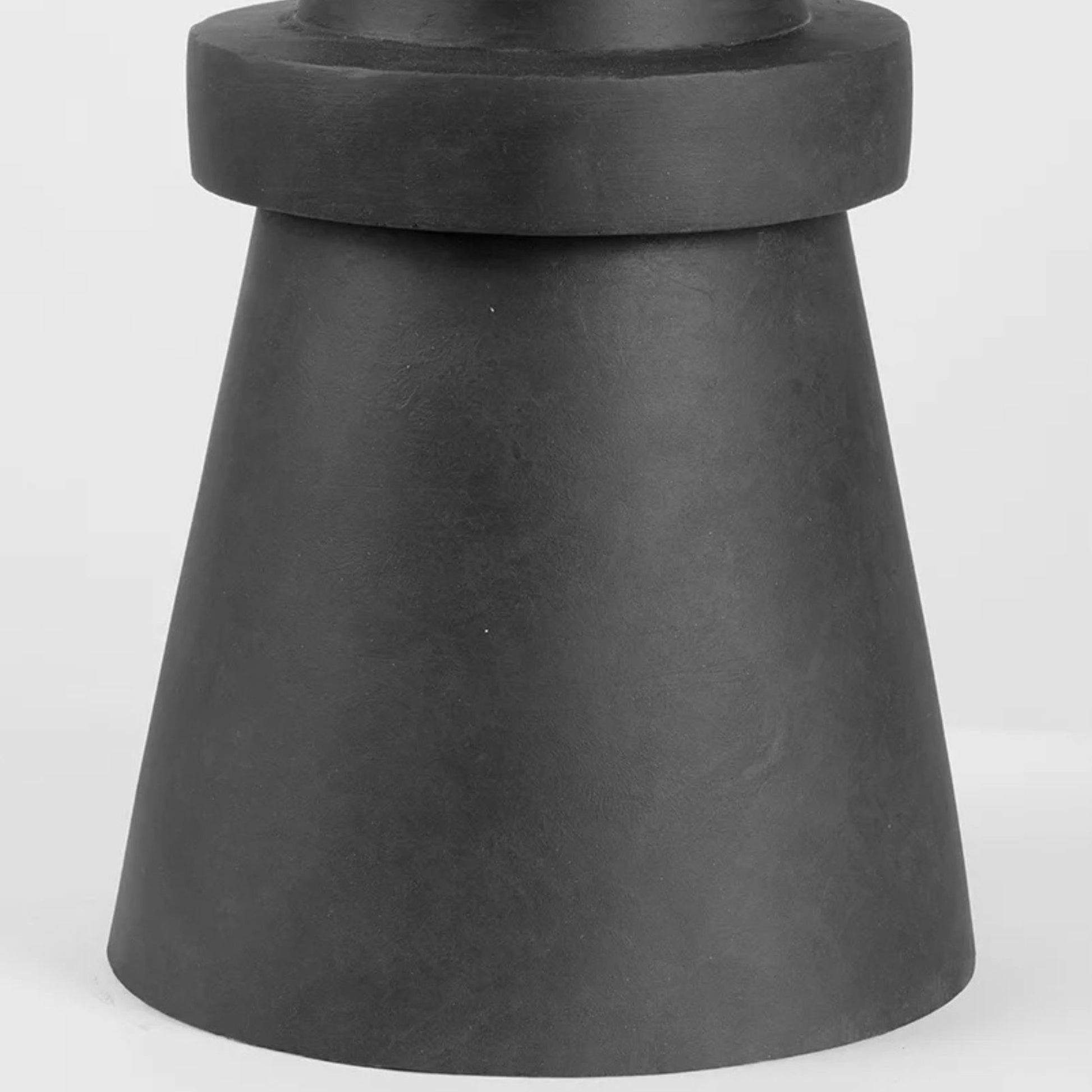 Troy Lighting - Grover 25" Table Lamp, Patina Brass/Ceramic Charcoal Finish | Bees Lighting