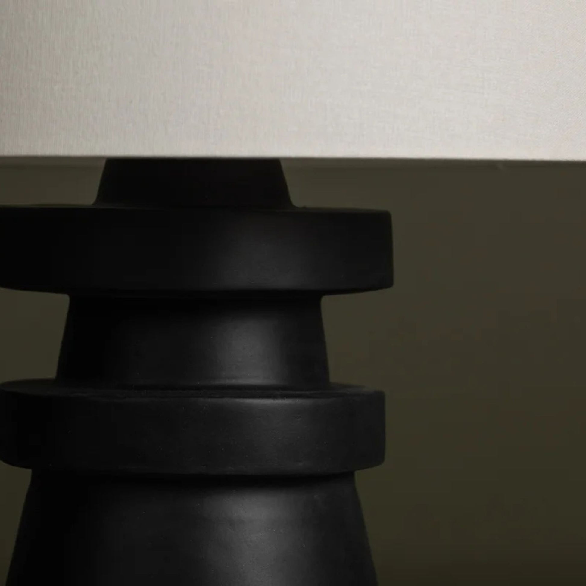 Troy Lighting - Grover 25" Table Lamp, Patina Brass/Ceramic Charcoal Finish | Bees Lighting