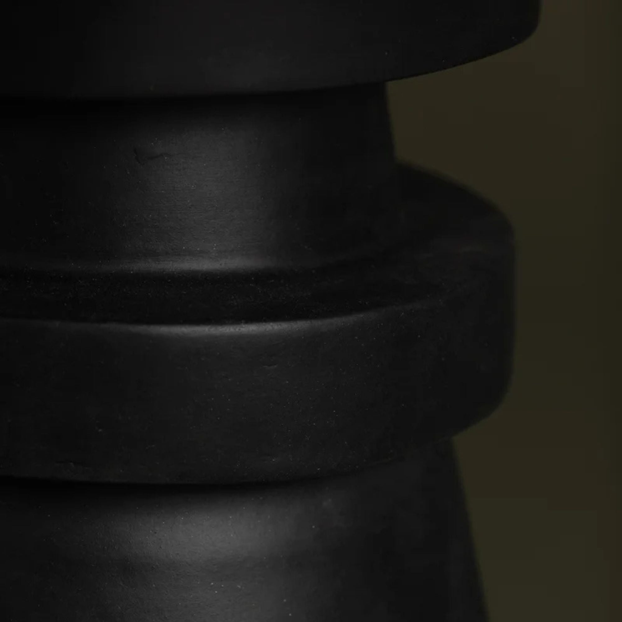 Troy Lighting - Grover 25" Table Lamp, Patina Brass/Ceramic Charcoal Finish | Bees Lighting