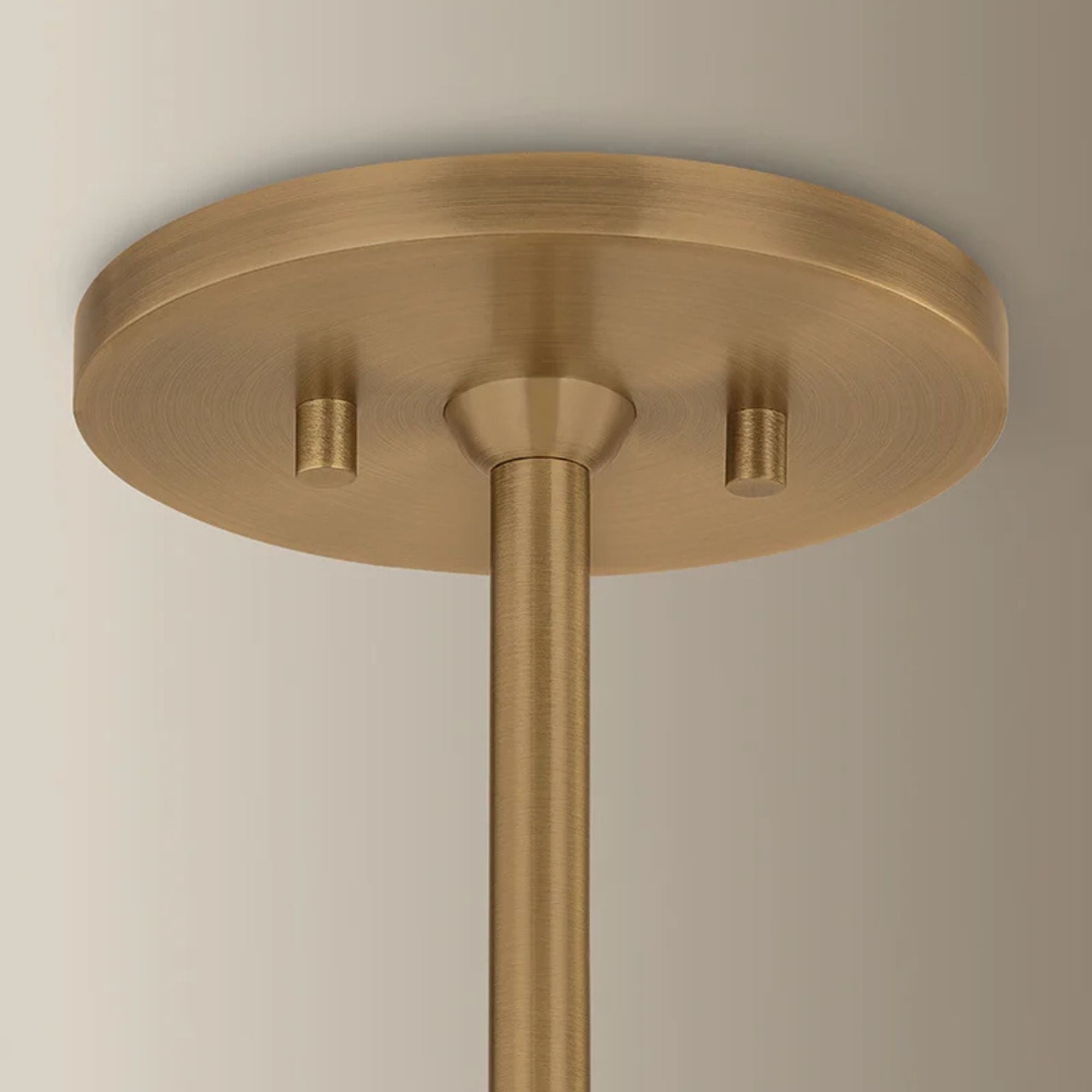 Troy Gustavo 20 in. Pendant Light, Patina Brass with Off-White & Opal Glossy Glass