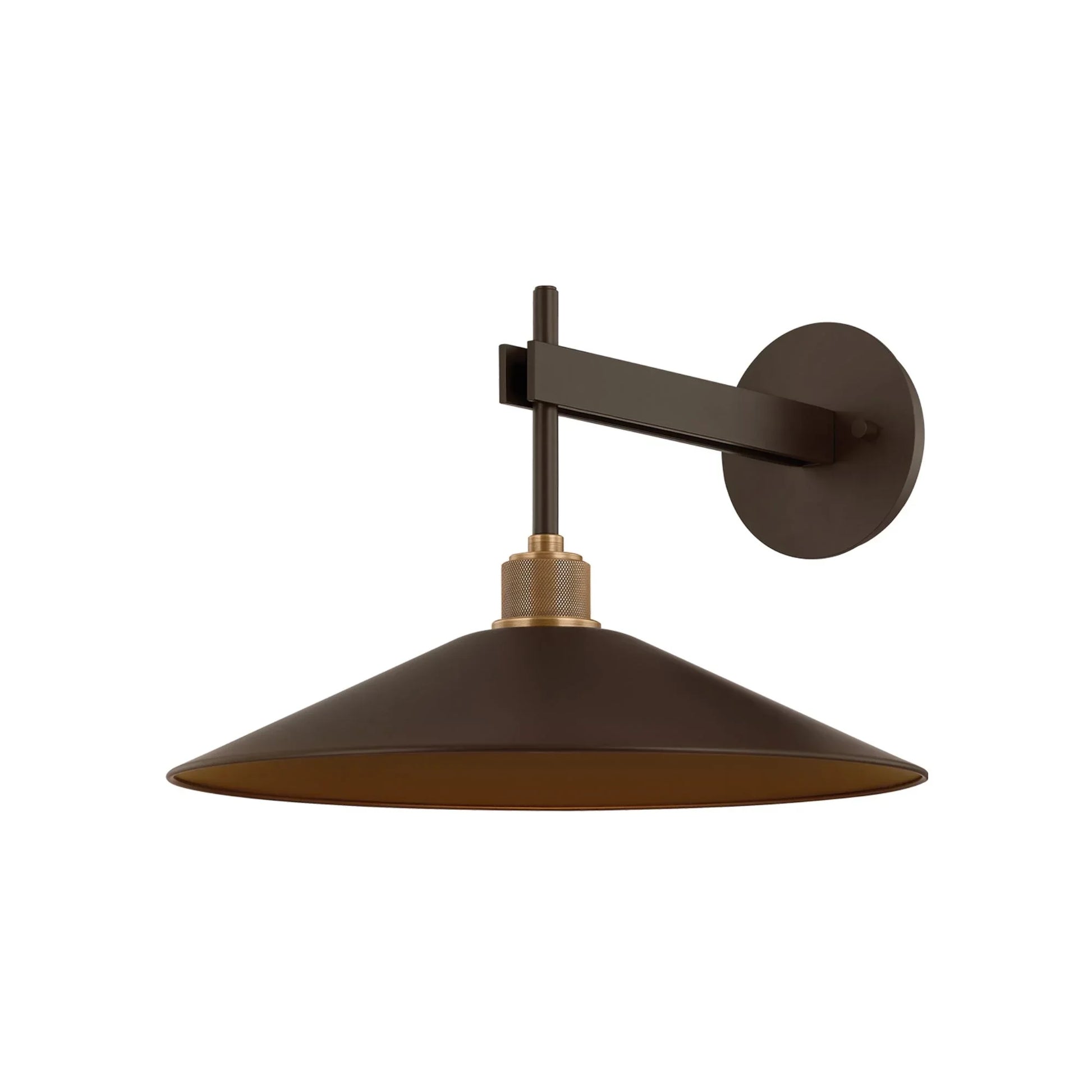 Troy Lighting - Troy Harac LED Outdoor Wall Sconce - Patina Brass/Bronze Finish | Bees Lighting