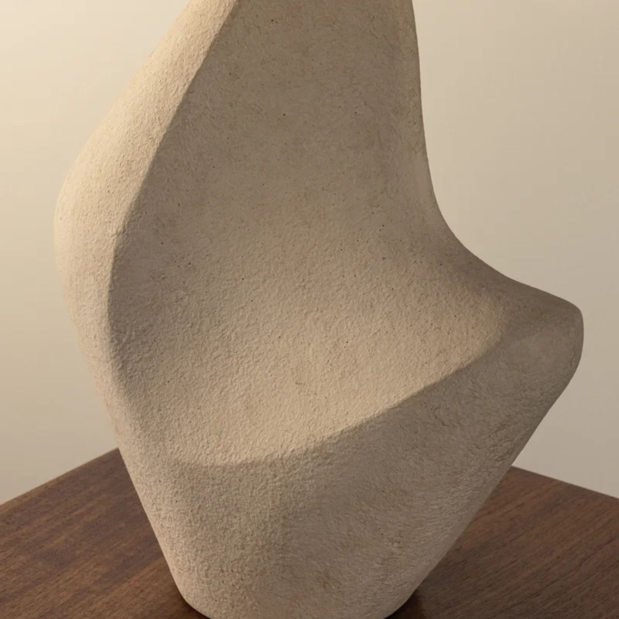 Huntly 27" Table Lamp, Bronze/Ceramic Ivory Breakstone Finish