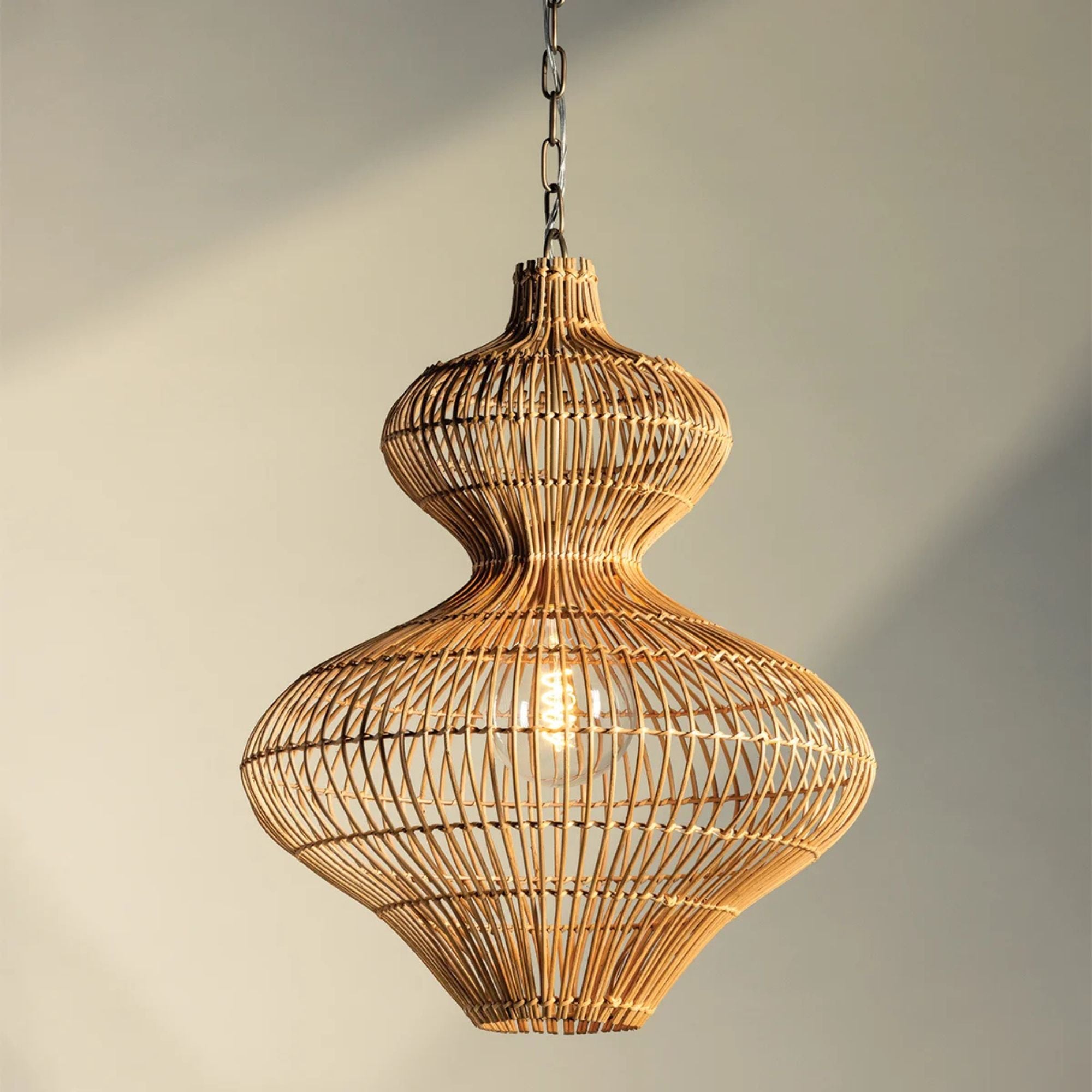 Irvine 25" Pendant, Patina Brass Finish
