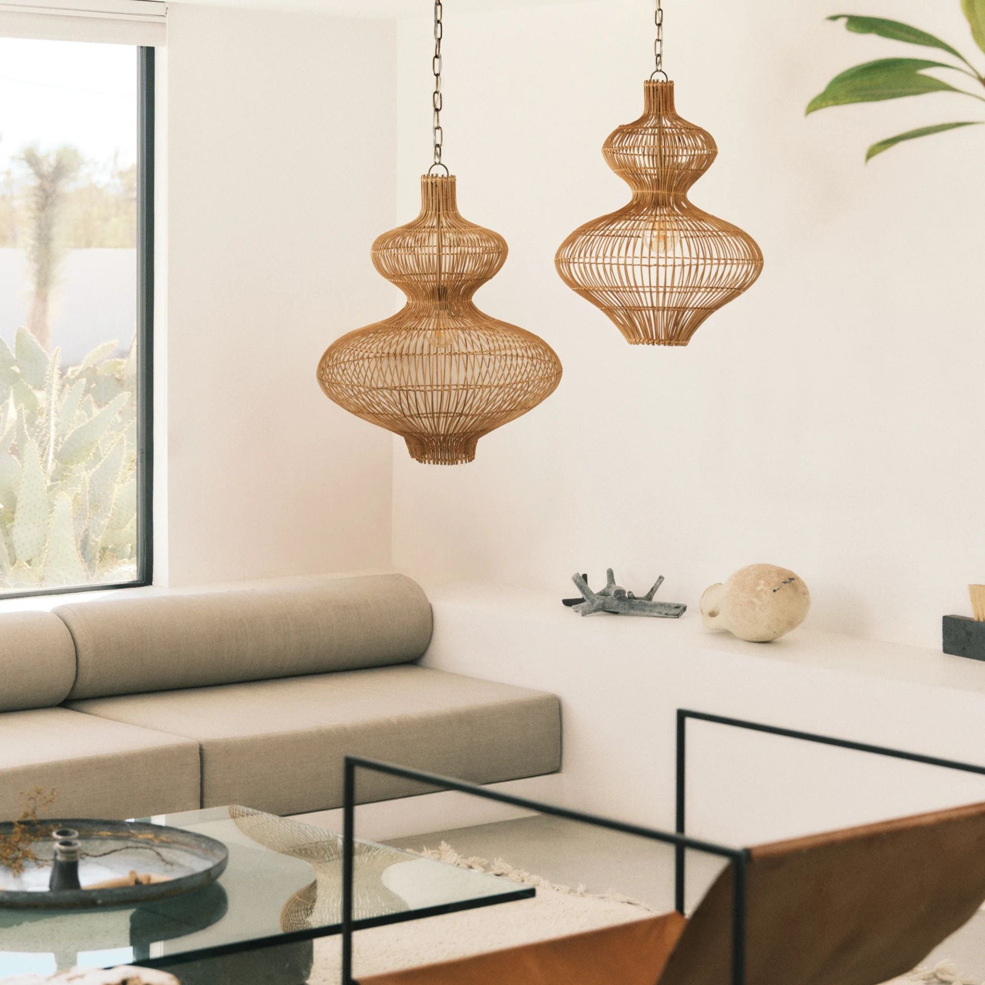 Irvine 25" Pendant, Patina Brass Finish