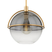 Ivins 17" Pendant, Patina Brass Finish