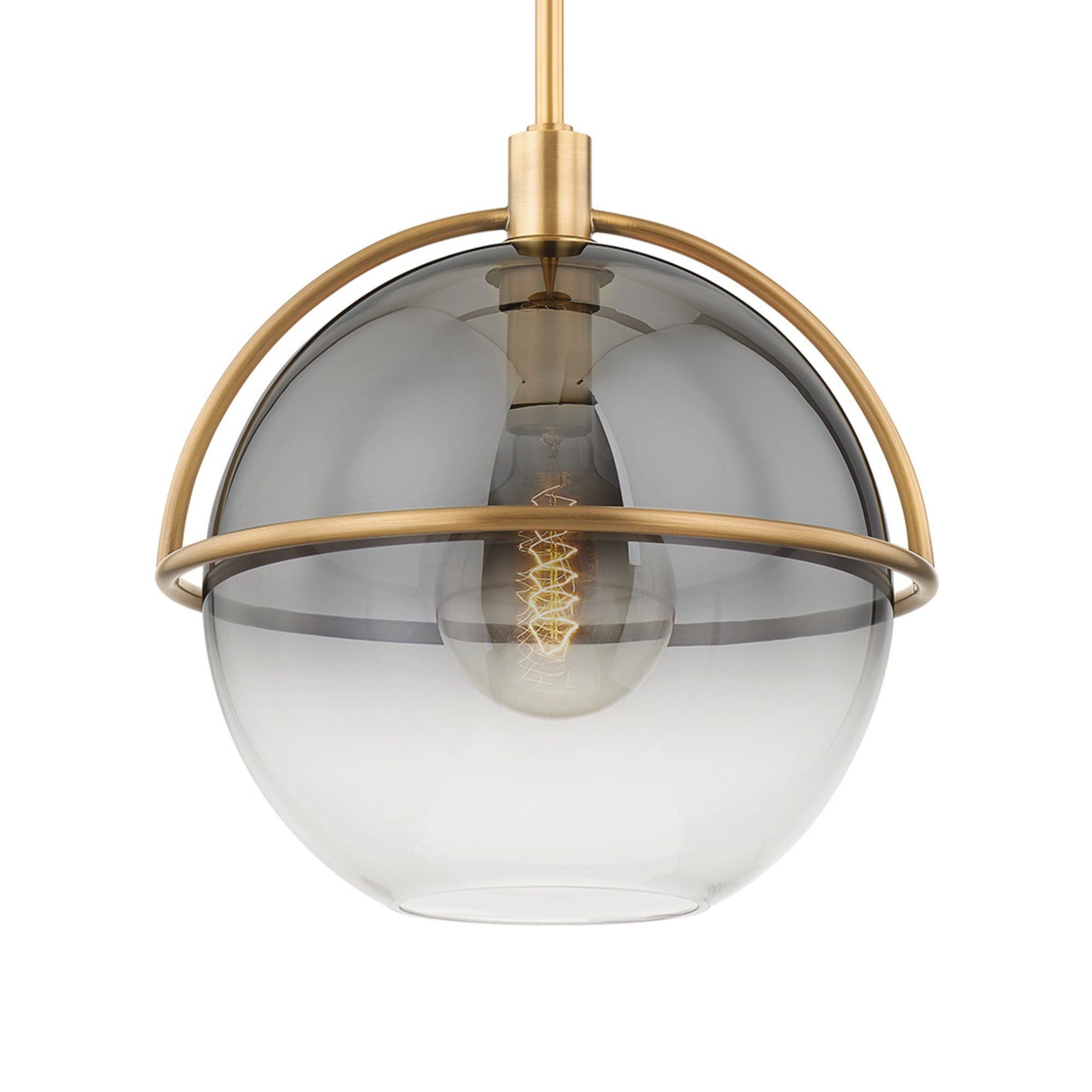 Ivins 17" Pendant, Patina Brass Finish