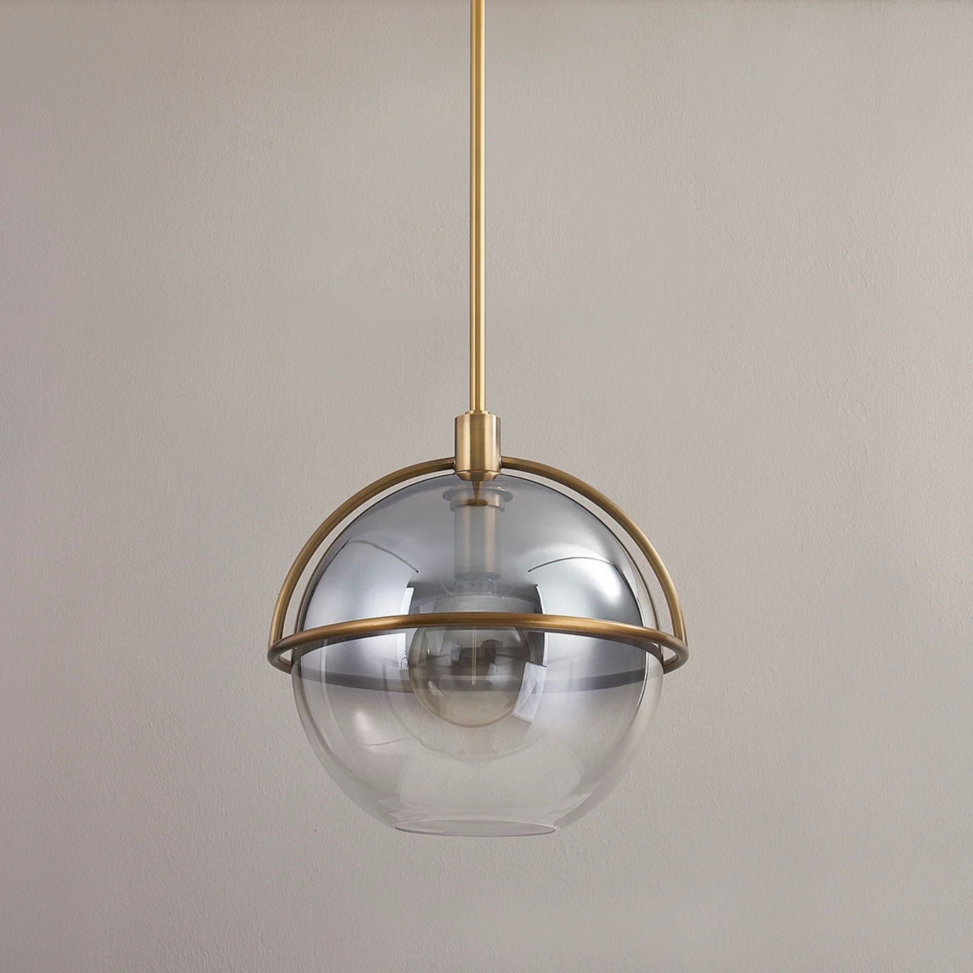 Ivins 17" Pendant, Patina Brass Finish