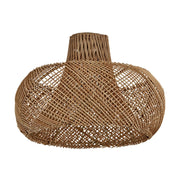 Kylo 22" Semi Flush Mount, Patina Brass Finish