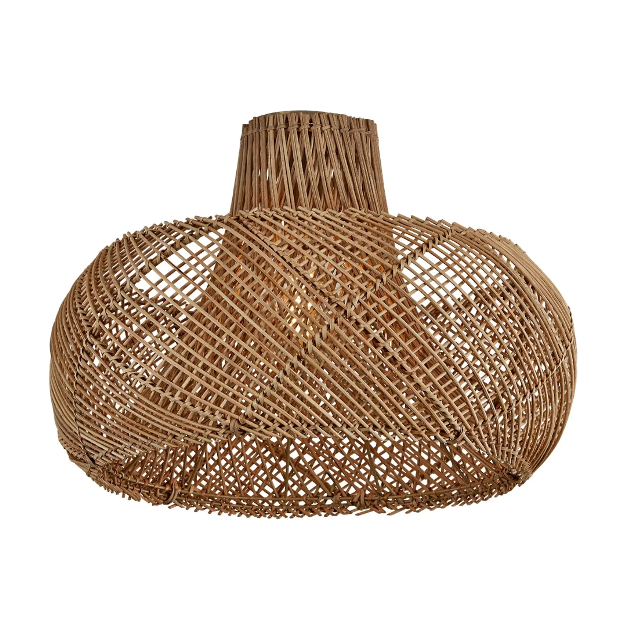 Kylo 22" Semi Flush Mount, Patina Brass Finish