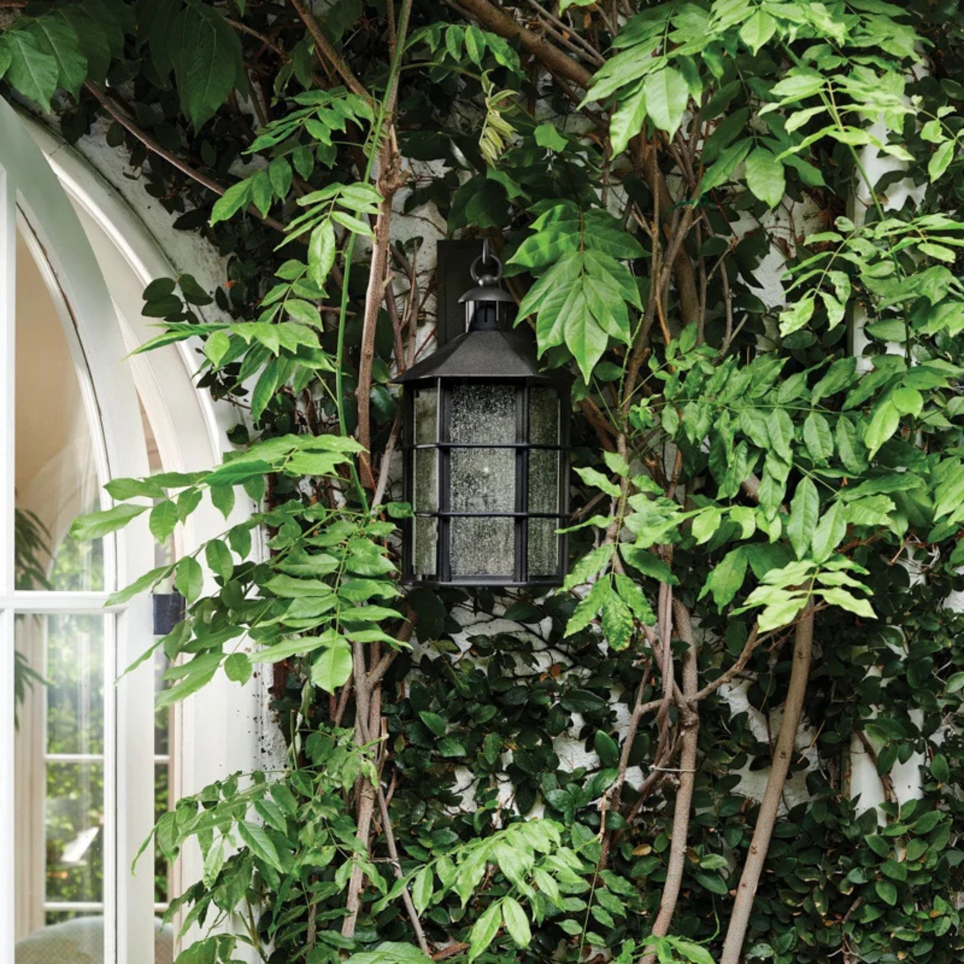 Troy Lighting - Lake County 21" 4-Light Outdoor Wall Sconce, French Iron Finish | Bees Lighting