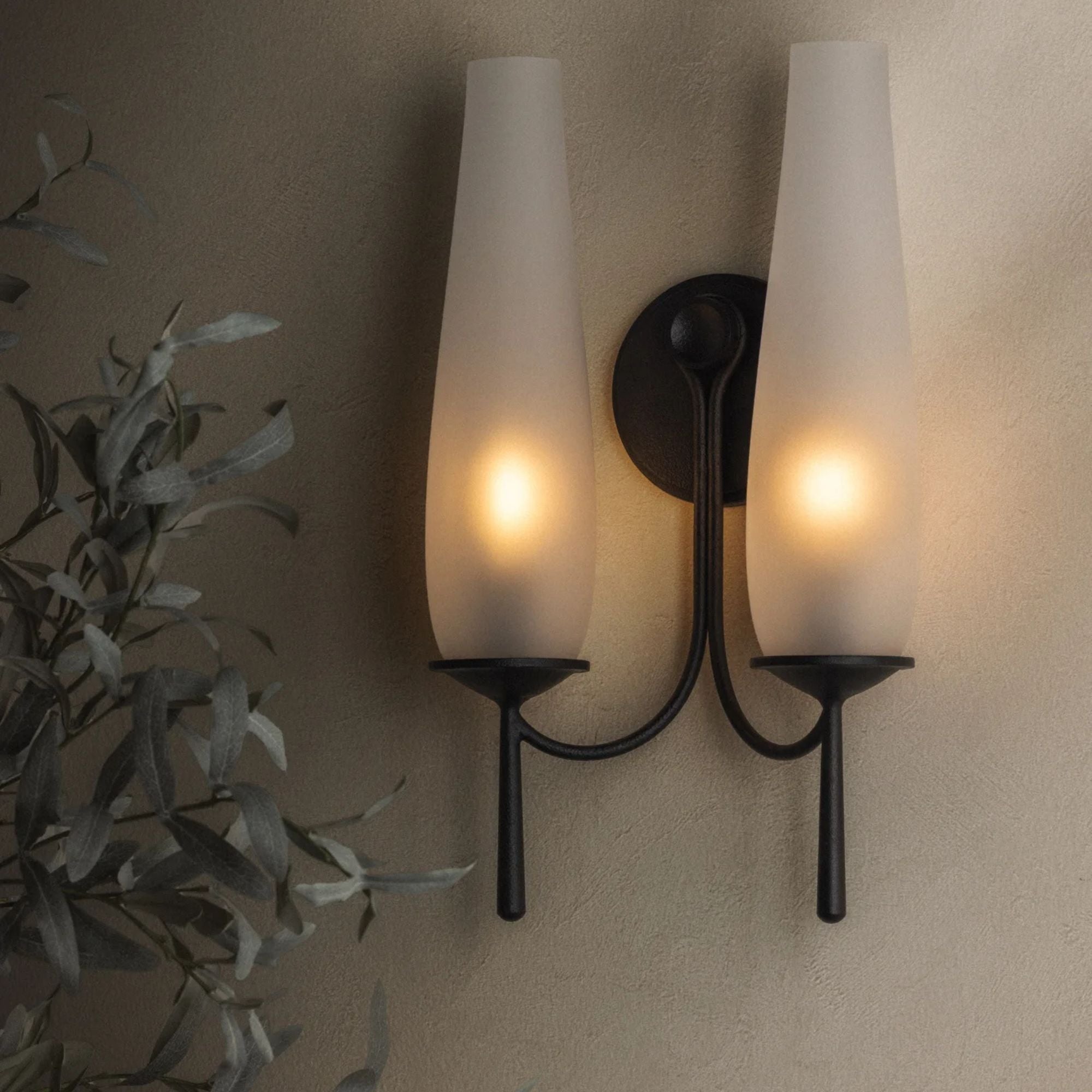 Troy Legacy 17.5 in. Wall Sconce, Forged Iron