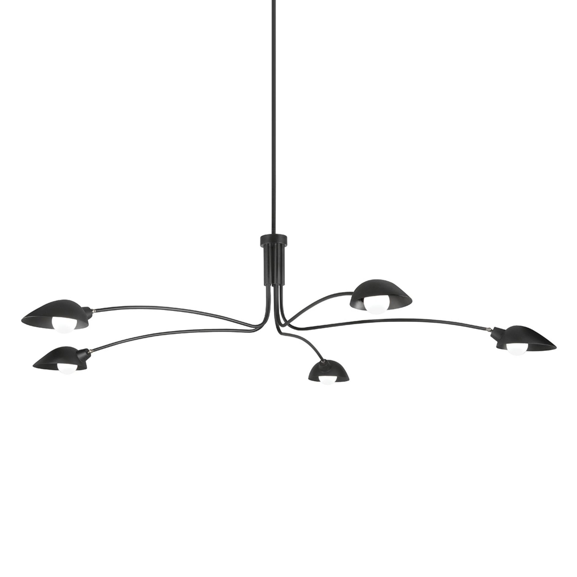 Troy Lighting - LEO Pendant Light Satin Black Finish | Bees Lighting