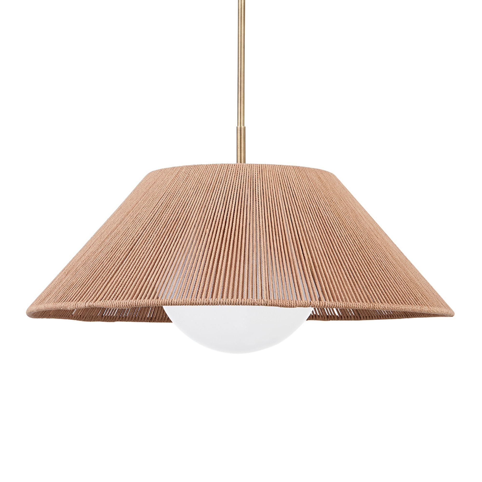 Troy Lighting - Lisbon Pendant Light Brass Finish | Bees Lighting